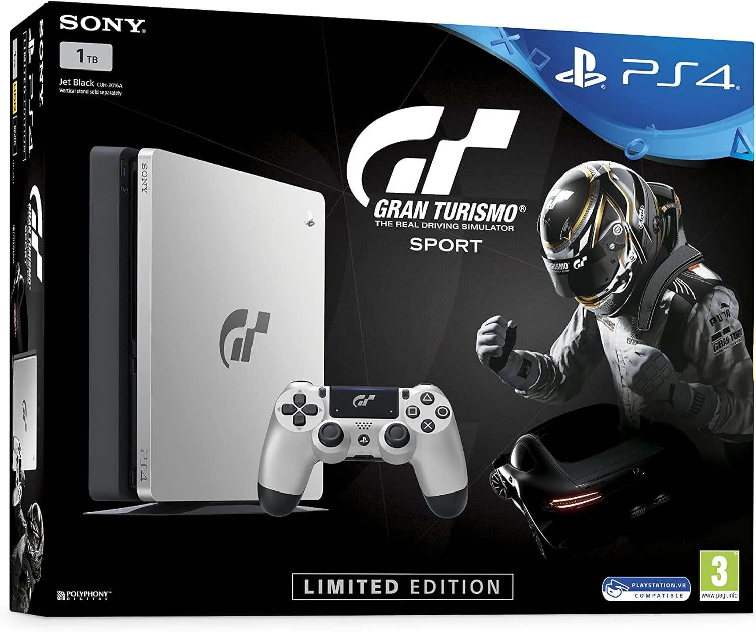 باندل نسخه محدود پلی استیشن 4 اسلیم 1 ترابایت Gran Turismo Sport