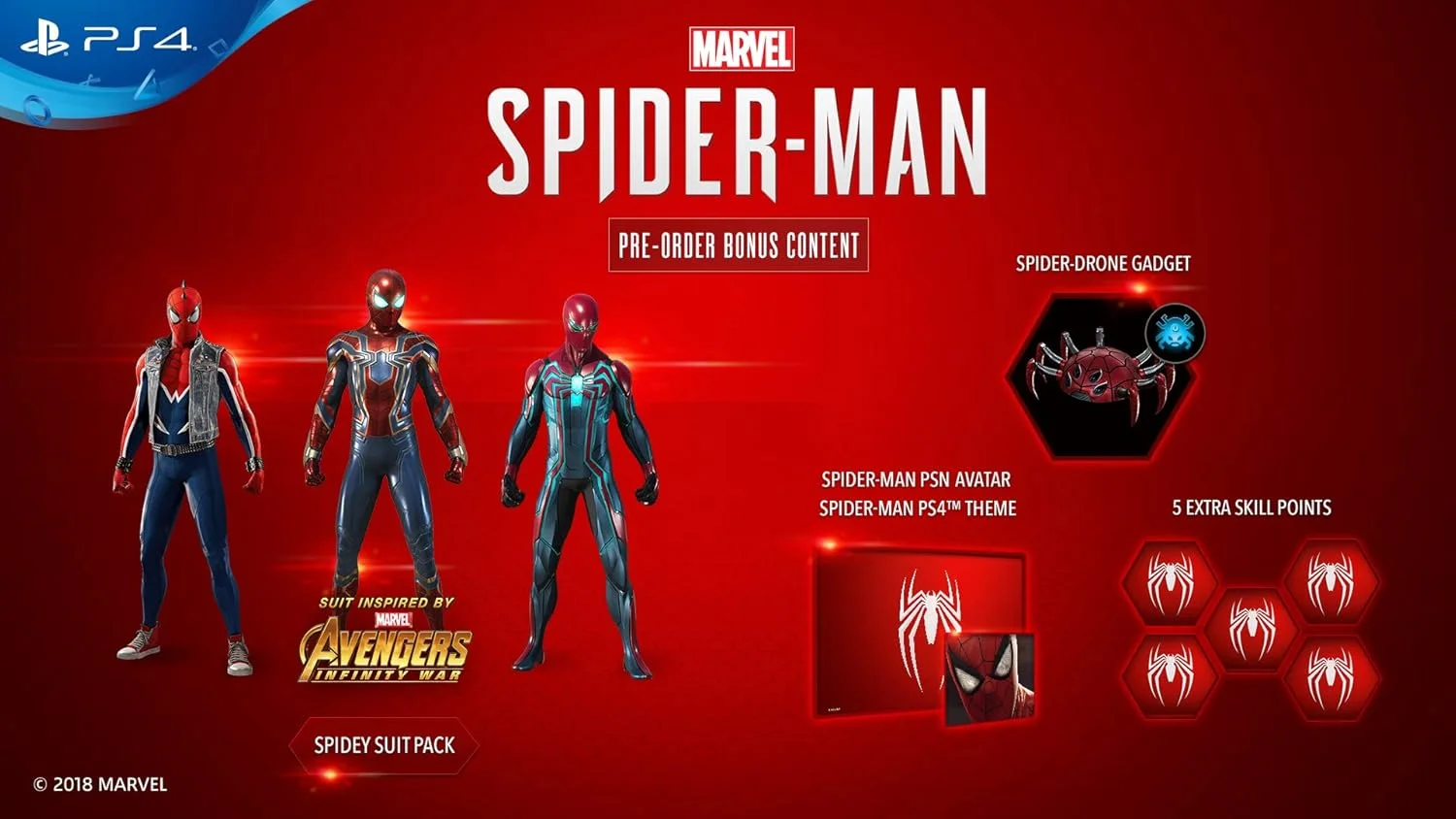 کنسول پلی استیشن 4 سونی 500 گیگابایت (مشکی) همراه با باندل Marvel's Spider-Man