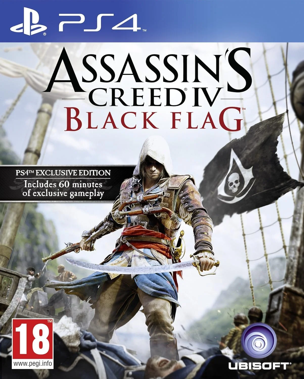 کنسول پلی استیشن 4 سونی به همراه Assassin's Creed IV، هدست GP3 و کنترلر DualShock 4 (PS4)