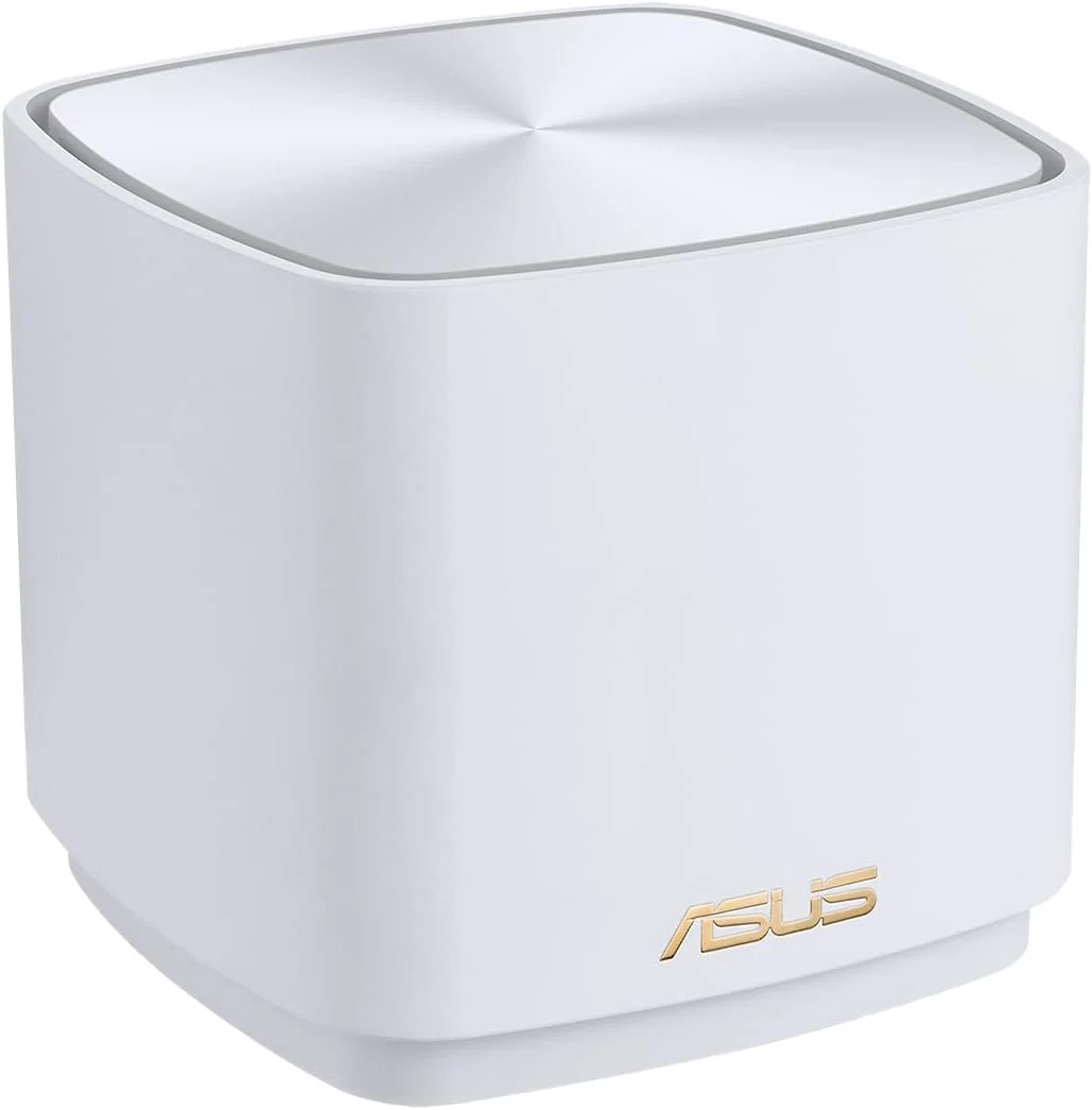 سیستم وای فای مش ASUS ZenWiFi AX Mini، WiFi 6 (AX1800 XD4 1PK) - پوشش کل خانه تا 4800 فوت مربع و 5+ اتاق، AiMesh - سفید
