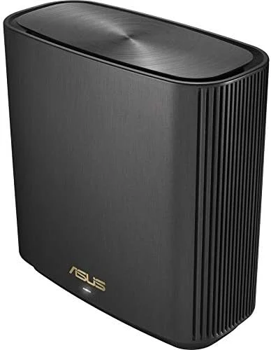 سیستم وای فای مش سه بانده ASUS ZenWiFi AX6600 (XT8 2PK) - پوشش کل خانه تا 5500 فوت مربع و 6+ اتاق، AiMesh، امنیت اینترنت مادام العمر، راه اندازی آسان، 3 SSID، کنترل والدین، مشکی