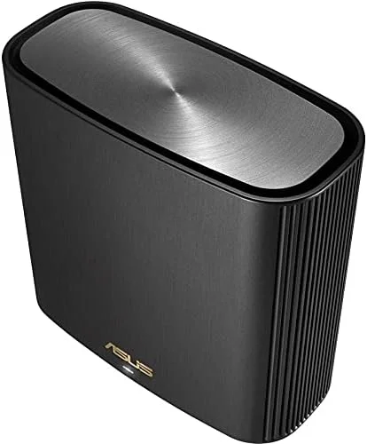 سیستم وای فای مش سه بانده ASUS XT8 WIFI AX6600، پوشش کل خانه تا 5500 فوت مربع و 6+ اتاق خواب، بسته 2 عددی مشکی، ZenWiFi AX (XT8)، بسته 2 عددی مشکی