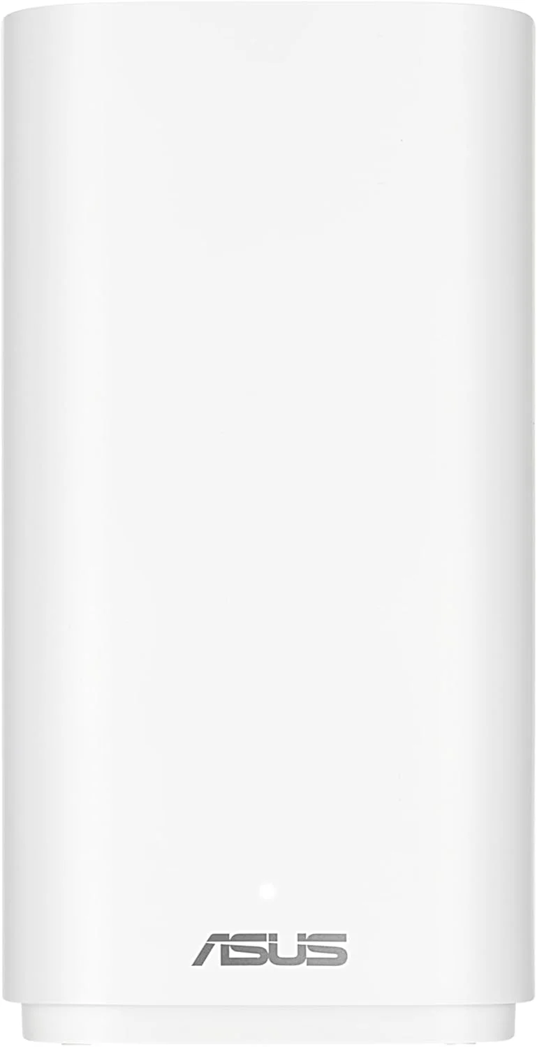روتر مش دو بانده ASUS ZenWiFi BD5 Outdoor WiFi 7، 5000 مگابیت در ثانیه، پوشش 2500 فوت مربع (تک عددی)، پورت های دوگانه 2.5G، IP65، تغذیه از طریق PoE، نصب روی دیوار و میله، VPN