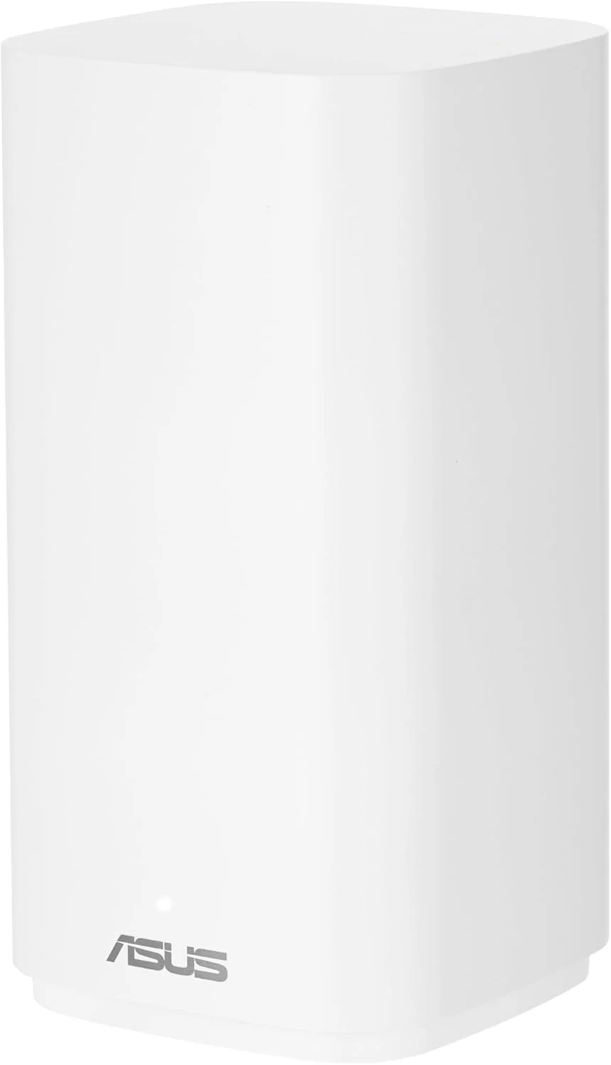 روتر مش دو بانده ASUS ZenWiFi BD5 Outdoor WiFi 7، 5000 مگابیت در ثانیه، پوشش 2500 فوت مربع (تک عددی)، پورت های دوگانه 2.5G، IP65، تغذیه از طریق PoE، نصب روی دیوار و میله، VPN