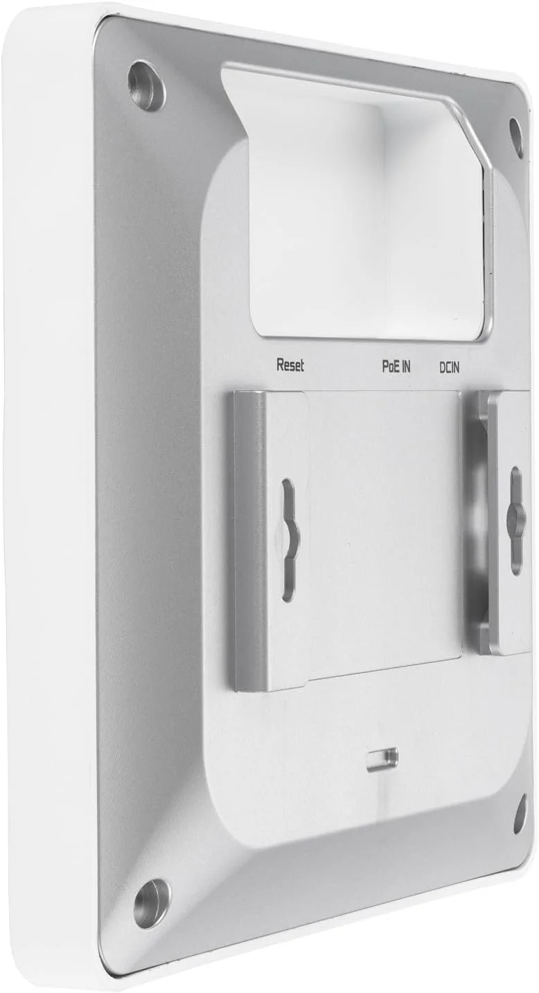 اکسس پوینت ASUS ExpertWiFi EBA63 AX3000 دو بانده WiFi 6 (802.11ax): پشتیبانی از 5 SSID و VLAN، شبکه خود تعریف، پشتیبانی از PoE و PoE+، برنامه مدیریت آسان، سازگار با AiMesh - سفید