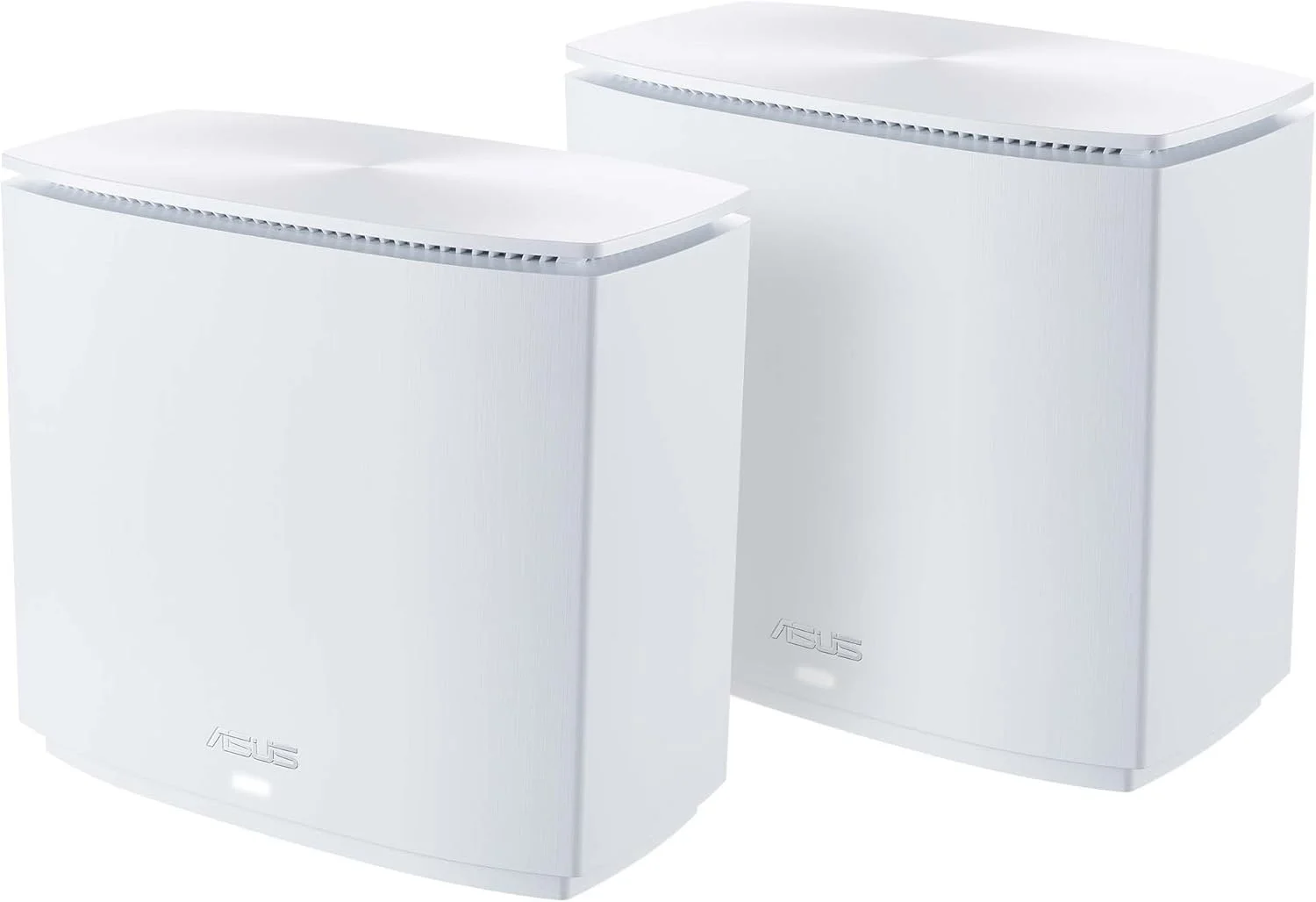 سیستم وای فای مش ASUS ZenWiFi AX Hybrid(XC5) AX3000 + MoCA 2.5 (بسته 2 عددی) - پوشش کل خانه تا 3500 فوت مربع و 4+ اتاق برای دیوارهای ضخیم، AiMesh، امنیت مادام العمر، راه اندازی آسان