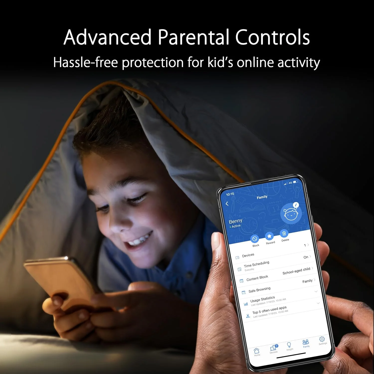 سیستم مش وای فای 6E سه بانده ASUS ZenWiFi Pro AXE11000 (ET12 2PK) - پوشش کل خانه تا 550 متر مربع و 6+ اتاق، پورت های دوگانه 2.5G، باند 6 گیگاهرتز، AiMesh، امنیت اینترنت مادام العمر، نصب آسان