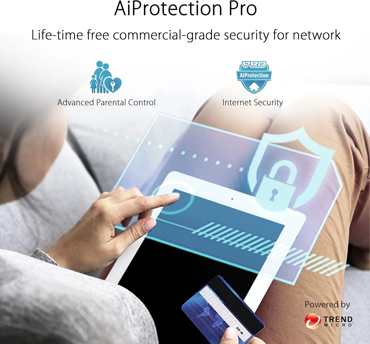 سیستم وای فای مش سه بانده ASUS ZenWiFi Whole-Home WiFi 6E (ET8 2PK)، پوشش تا 5500 فوت مربع و 6+ اتاق، 6600 مگابیت بر ثانیه، باند 6 گیگاهرتز جدید، AiMesh، Instant Guard