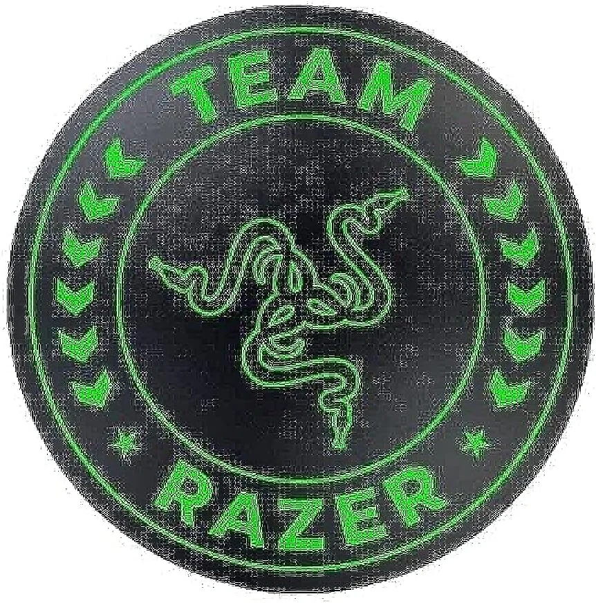 زیرانداز تیم Razer، لوازم جانبی اتاق و صندلی گیمینگ برای ورزش های الکترونیکی - مشکی/سبز