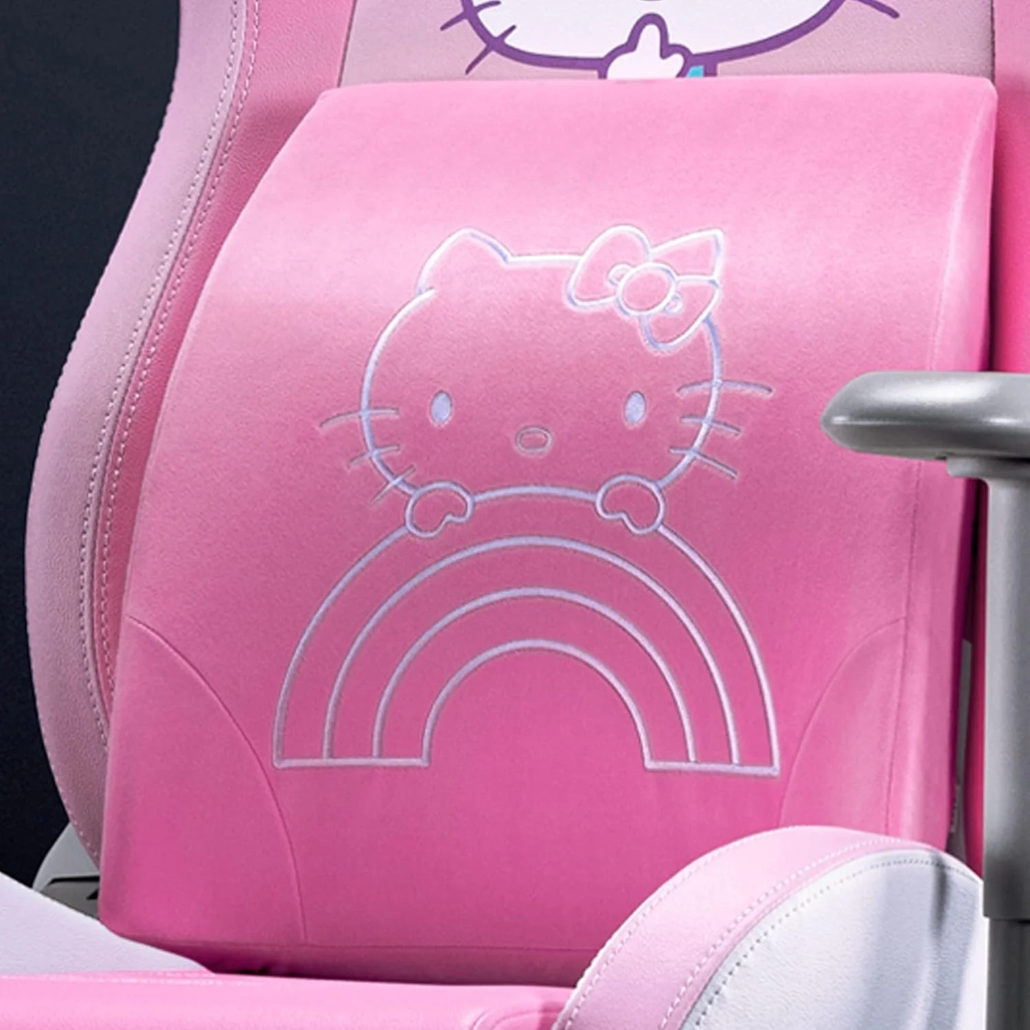 بالشتک کمری Razer Hello Kitty & Friends Edition: پشتیبانی کمری برای صندلی های گیمینگ - انحنای کمری کاملاً مجسمه سازی شده - لایه فوم حافظه دار - پوشیده شده از مخمل نرم