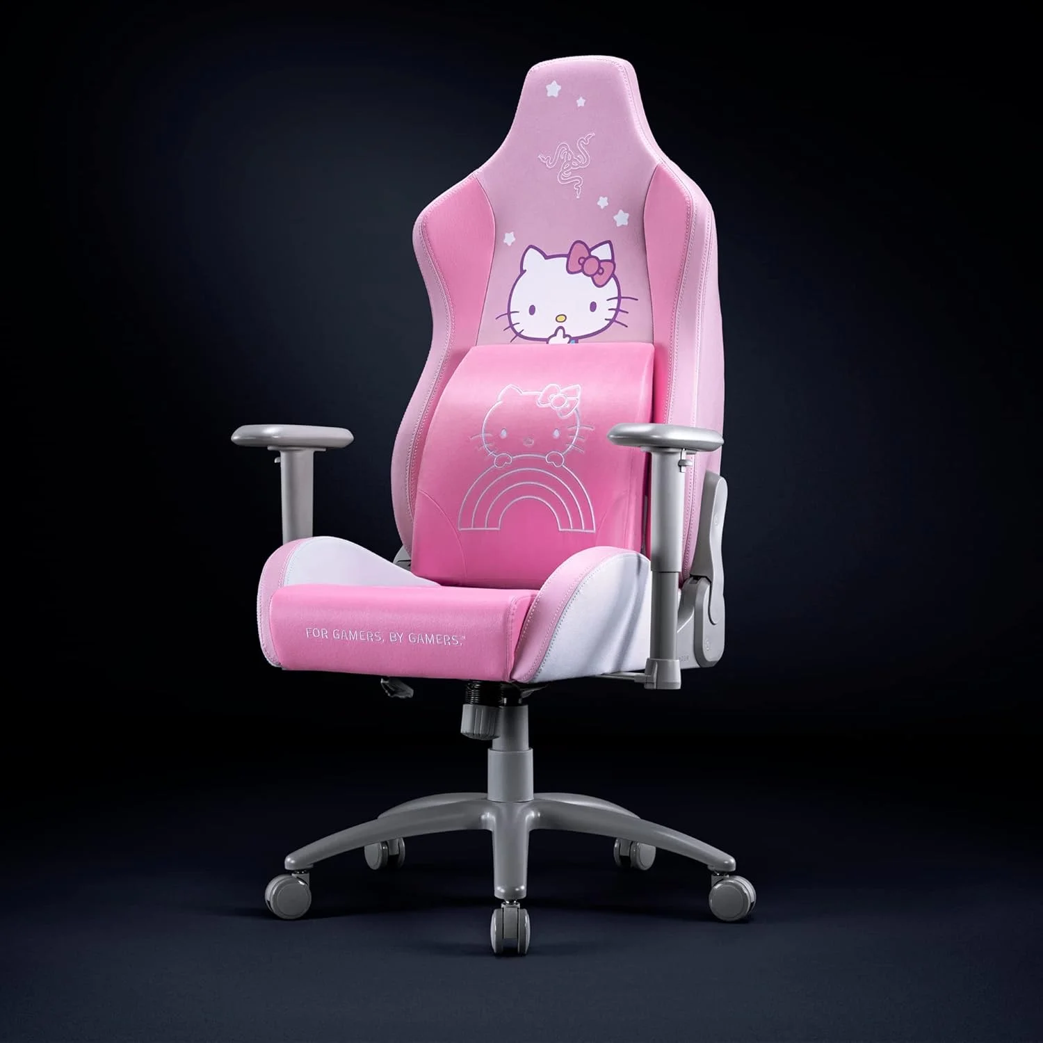 بالشتک کمری Razer Hello Kitty & Friends Edition: پشتیبانی کمری برای صندلی های گیمینگ - انحنای کمری کاملاً مجسمه سازی شده - لایه فوم حافظه دار - پوشیده شده از مخمل نرم بالشتک کمری Razer Hello Kitty & Friends Edition: پشتیبانی کمری برای صندلی های گیمینگ - انحنای کمری کاملاً مجسمه سازی شده - لایه فوم حافظه دار - پوشیده شده از مخمل نرم