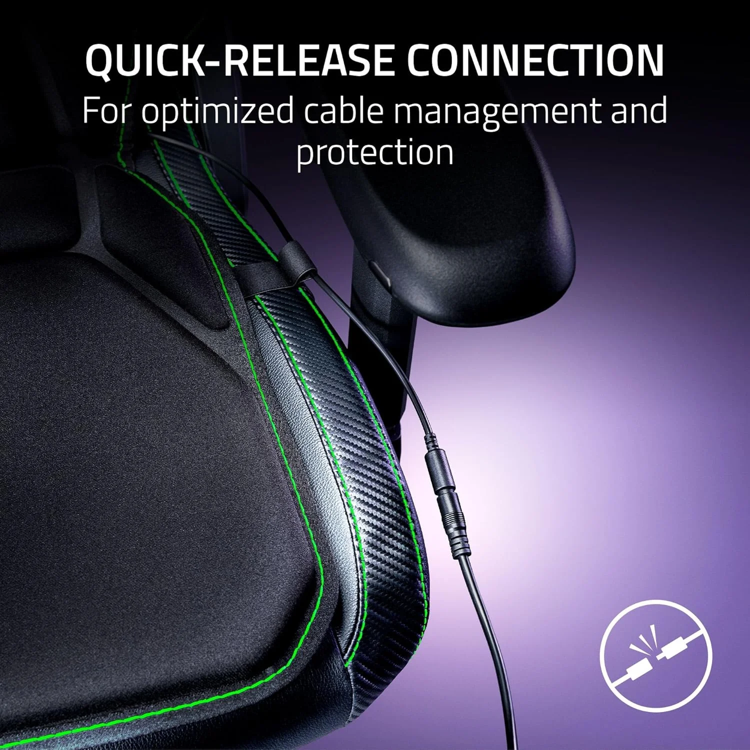 کوسن صندلی گیمینگ لمسی Razer Freyja HD: لمسی چند جهته، سفارشی سازی Haptic EQ از طریق Synapse، بی سیم HyperSpeed و بلوتوث، بند قابل تنظیم برای تناسب جهانی - مشکی کوسن صندلی گیمینگ لمسی Razer Freyja HD: لمسی چند جهته، سفارشی سازی Haptic EQ از طریق Synapse، بی سیم HyperSpeed و بلوتوث، بند قابل تنظیم برای تناسب جهانی - مشکی
