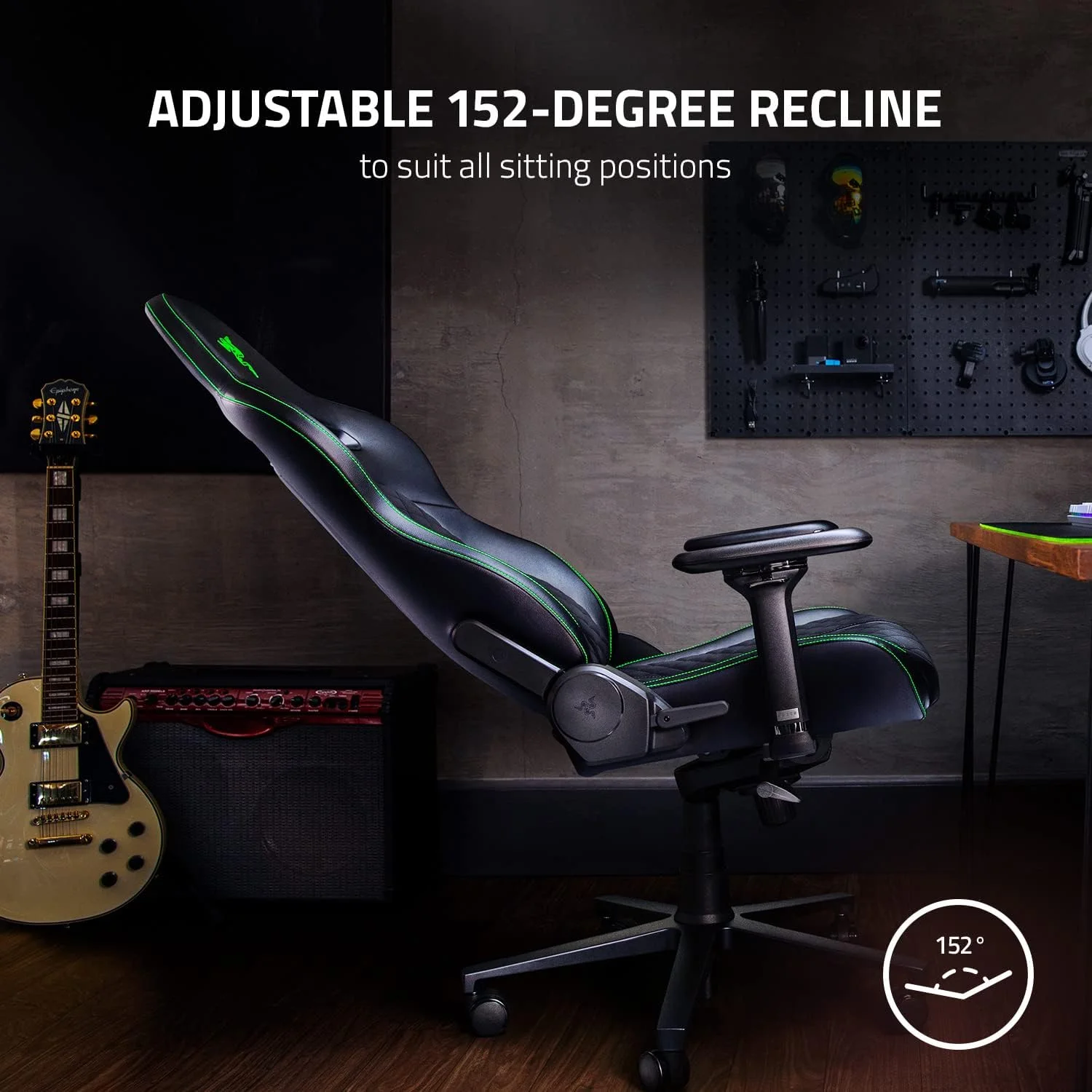 صندلی گیمینگ Razer Enki X Essential: راحتی تمام روز - قوس کمری داخلی - تراکم بالشتک بهینه - چرم مصنوعی سازگار با محیط زیست با بافت دوگانه - قابلیت تنظیم زاویه 152 درجه - مشکی صندلی گیمینگ Razer Enki X Essential: راحتی تمام روز - قوس کمری داخلی - تراکم بالشتک بهینه - چرم مصنوعی سازگار با محیط زیست با بافت دوگانه - قابلیت تنظیم زاویه 152 درجه - مشکی
