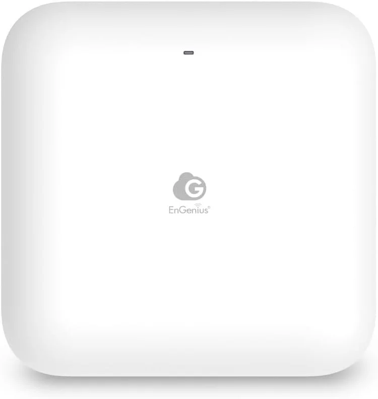 اکسس پوینت سقفی سه باندی وای فای 7 مدیریت شده ابری EnGenius ECW520، سفید
