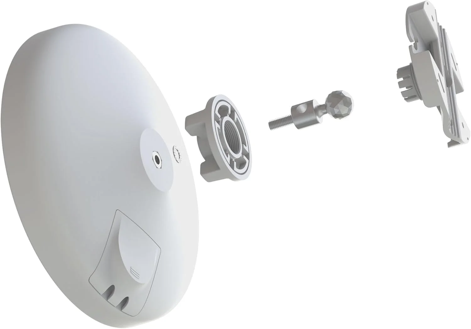 پل بی‌سیم بیرونی EnGenius Wi-Fi 6 (802.11ax) 5GHz 1,200 مگابیت بر ثانیه، 2x2، 26 dBm، آنتن جهت‌دار با بهره بالا 19 dBi، محفظه IP-55، تا 6 مایل نقطه به نقطه [EnStation6]