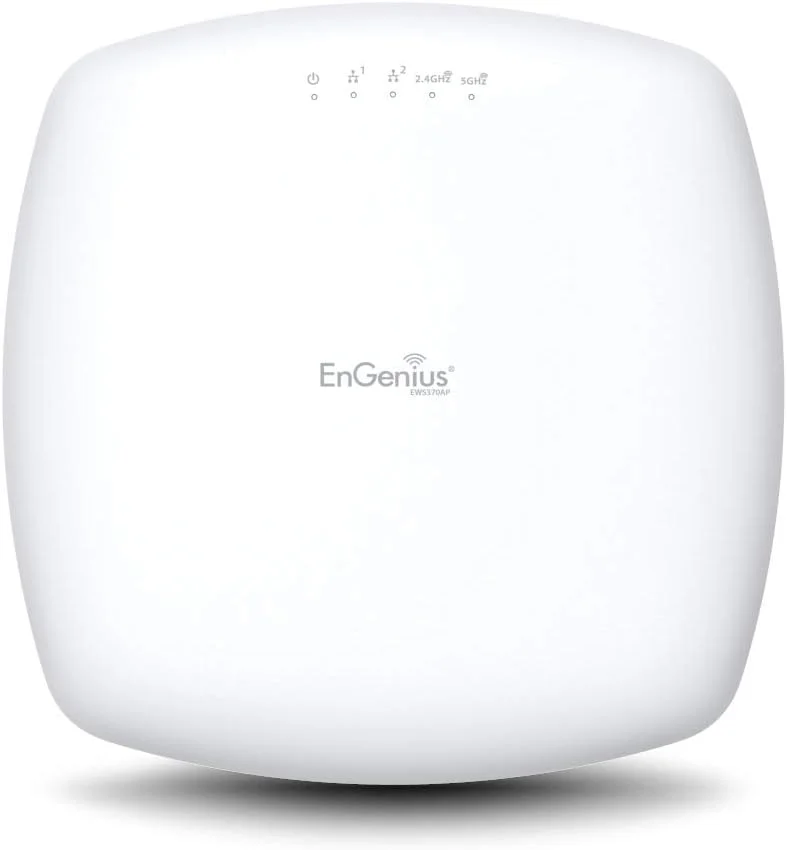 اکسس پوینت بی‌سیم EnGenius Neutron IEEE 802.11AC 2.50 GBIT/S، 5 گیگاهرتز، 2.40 گیگاهرتز - 8 عدد آنتن داخلی، فناوری Mimo، فناوری Beamforming (EWS370AP)