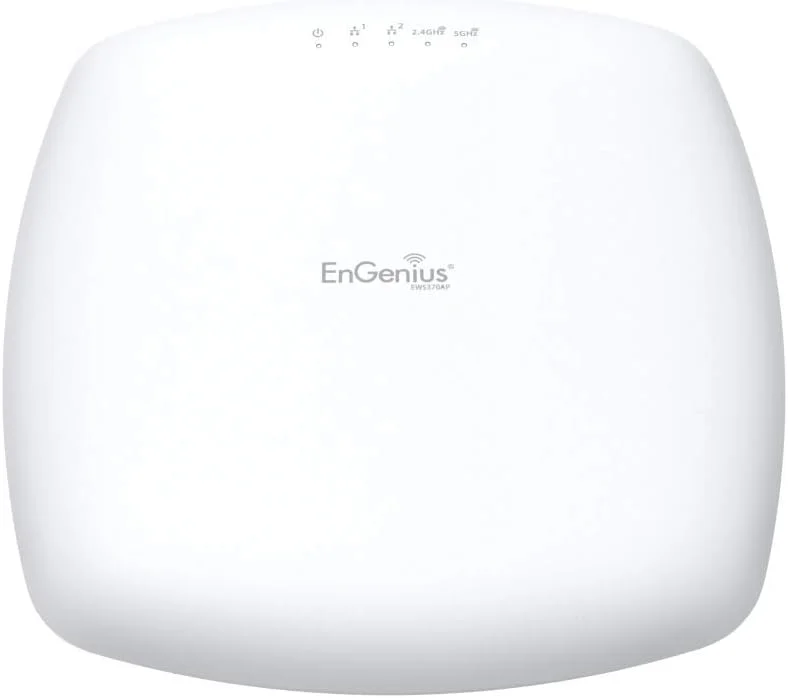 اکسس پوینت بیسیم EnGenius Neutron IEEE 802.11AC 2.50 GBIT/S، 5 گیگاهرتز، 2.40 گیگاهرتز - 8 عدد آنتن داخلی، فناوری Mimo، فناوری Beamforming (EWS370AP) اکسس پوینت بیسیم EnGenius Neutron IEEE 802.11AC 2.50 GBIT/S، 5 گیگاهرتز، 2.40 گیگاهرتز - 8 عدد آنتن داخلی، فناوری Mimo، فناوری Beamforming (EWS370AP)