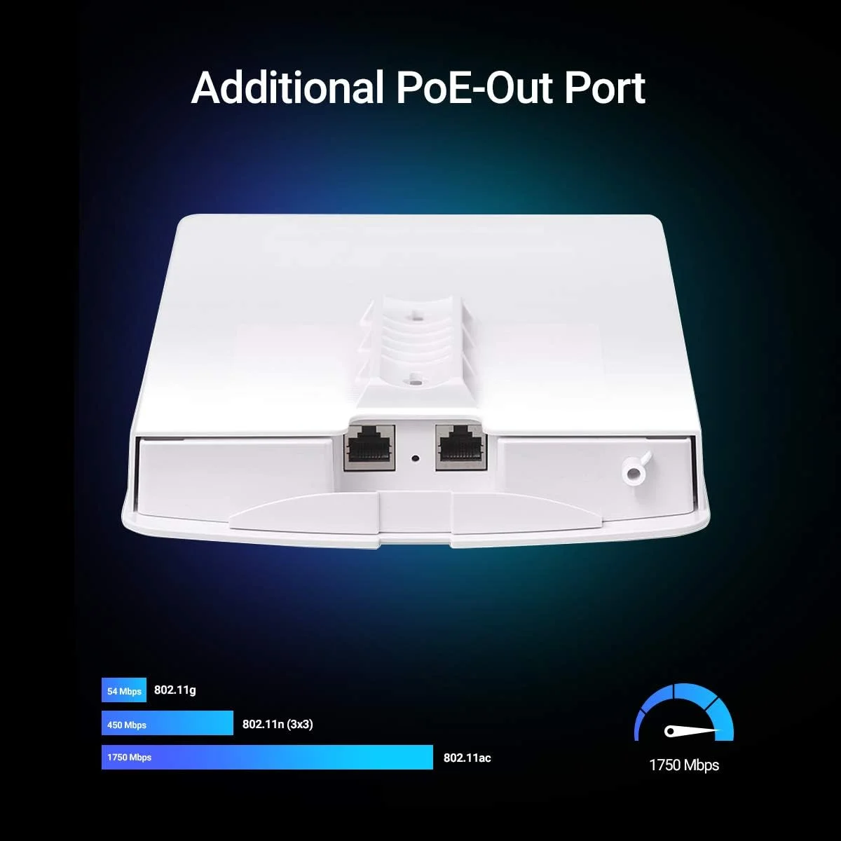 اکسس پوینت مدیریتی بیرونی دو باندی EnGenius Technologies EWS660AP Wi-Fi 5 AC1750 3x3 با استاندارد IP55، MU-MIMO، توان انتقال 29dBm، پورت گیگابیتی (شامل PoE Injector و کیت نصب) سفید اکسس پوینت مدیریتی بیرونی دو باندی EnGenius Technologies EWS660AP Wi-Fi 5 AC1750 3x3 با استاندارد IP55، MU-MIMO، توان انتقال 29dBm، پورت گیگابیتی (شامل PoE Injector و کیت نصب) سفید