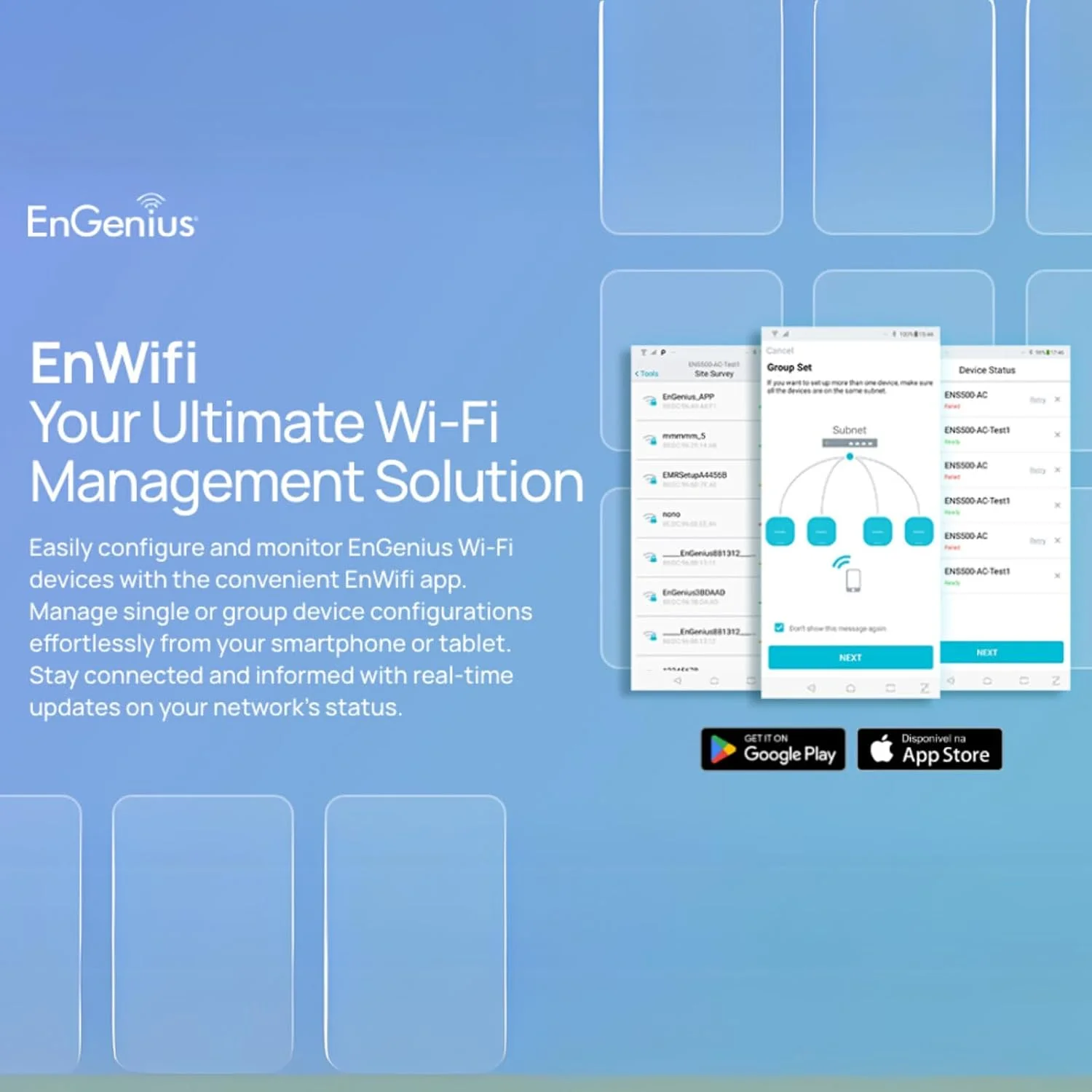 کیت پل بیسیم بیرونی EnGenius ENH500-AX 5GHz Wi-Fi 6 (802.11ax) 2x2، تا 1200 مگابیت در ثانیه، توان انتقال بالا 26 dBm، آنتن جهتدار یکپارچه با بهره بالا 16 dBi، دارای استاندارد IP55 (بسته 2 عددی) کیت پل بیسیم بیرونی EnGenius ENH500-AX 5GHz Wi-Fi 6 (802.11ax) 2x2، تا 1200 مگابیت در ثانیه، توان انتقال بالا 26 dBm، آنتن جهتدار یکپارچه با بهره بالا 16 dBi، دارای استاندارد IP55 (بسته 2 عددی)
