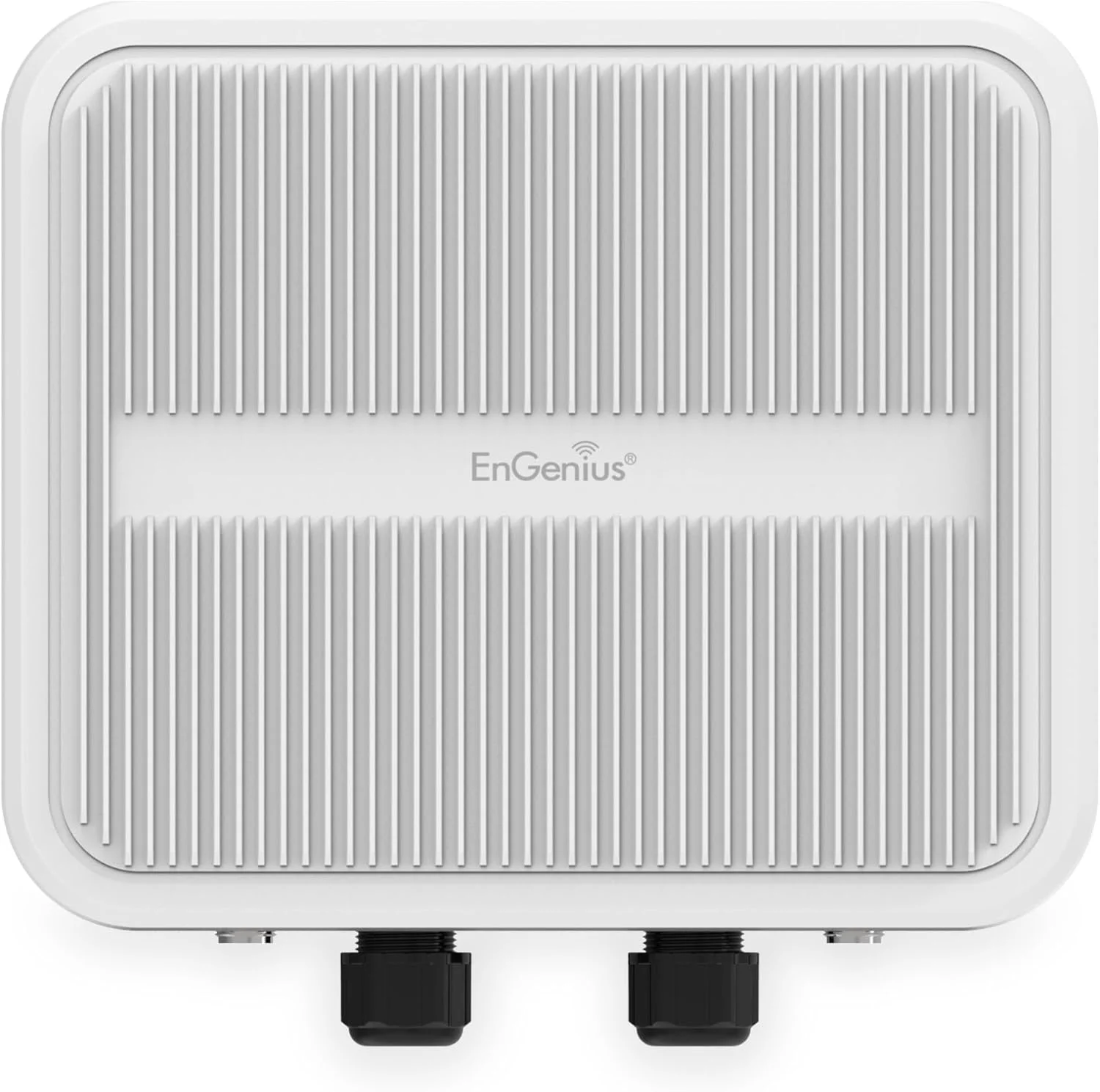 اکسس پوینت بی سیم سه باندی پهن باند بیرونی EnGenius EOC655-18 با آنتن پنلی 18dBi | مدیریت دوگانه 5 گیگاهرتز + 2.4 گیگاهرتز، 4800 مگابیت بر ثانیه، 2.5G PoE، 2x کانکتور N-Type، MU-MIMO، GPS، BLE