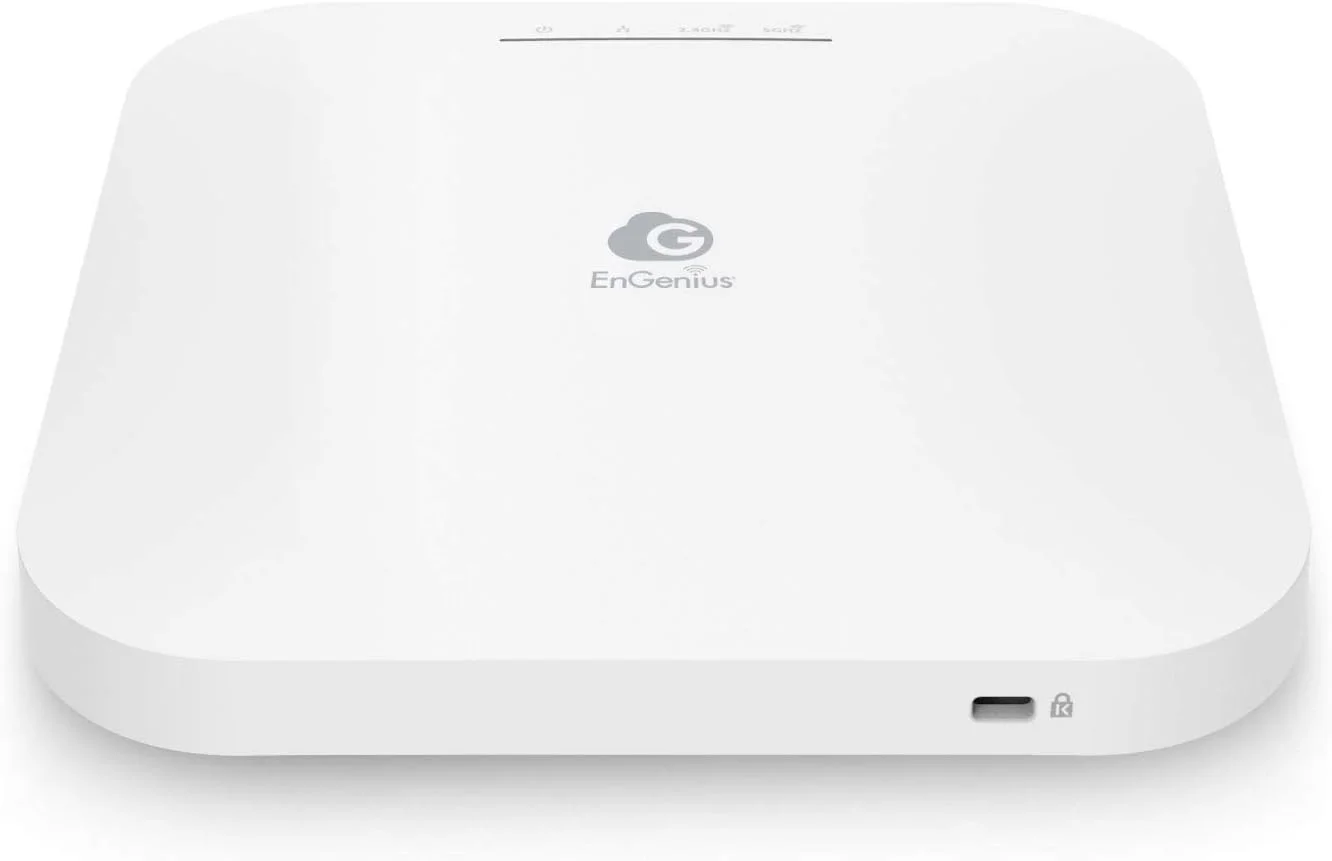 اکسس پوینت سقفی دو بانده وای فای 6 مدیریتی ابری EnGenius ECW230 | 11ax، 4x4 MIMO (1148+2400Mbps)، پورت LAN 2.5GbE، 802.3at اکسس پوینت سقفی دو بانده وای فای 6 مدیریتی ابری EnGenius ECW230 | 11ax، 4x4 MIMO (1148+2400Mbps)، پورت LAN 2.5GbE، 802.3at