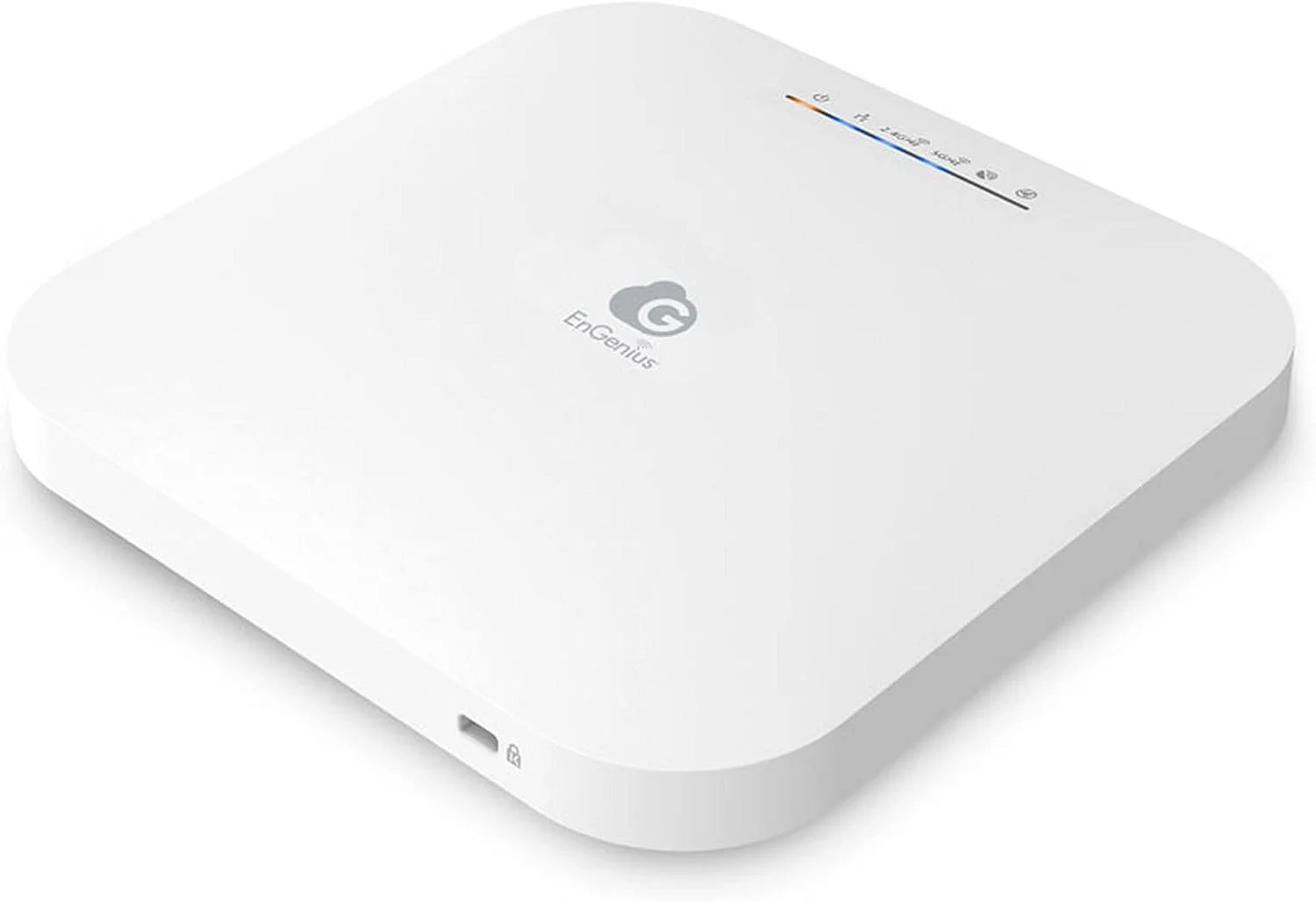 EnGenius ECW230S Cloud Managed Security WiFi 6 Dual-Band Ceiling Mount AP | 11ax, 4x4 MIMO (1148+2400Mbps), 2.5GbE LAN, 8x Integrated Antennas, 802.3at PoE, AirGuard Scanning Radio, Spectrum Analyzer