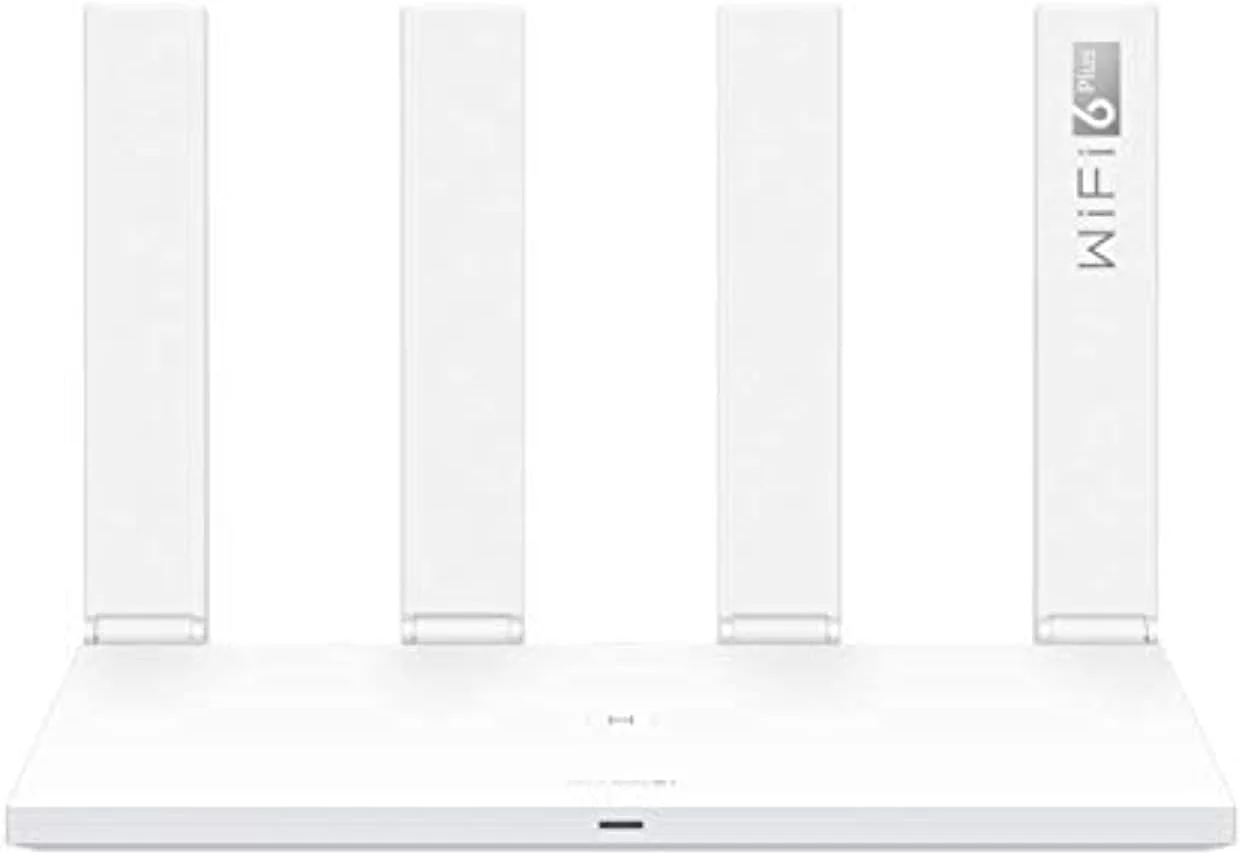 روتر هوشمند وای فای 6 پلاس HUAWEI WS7100-20، روتر بی‌سیم دو هسته‌ای AX3، سرعت 3000 مگابیت بر ثانیه، 2.4 گیگاهرتز، 5 گیگاهرتز، دو بانده، گیگابیتی، مناسب برای اینترنت منزل و دفتر کار