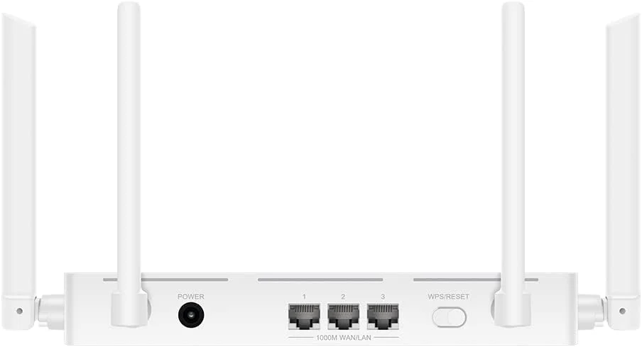 روتر هوآوی WiFi AX2، پشتیبانی از Wi-Fi 6 با فرکانس 5 گیگاهرتز تا 1500 مگابیت بر ثانیه، HarmonyOS Mesh+، کنترل والدین، 3 پورت WAN/LAN روتر هوآوی WiFi AX2، پشتیبانی از Wi-Fi 6 با فرکانس 5 گیگاهرتز تا 1500 مگابیت بر ثانیه، HarmonyOS Mesh+، کنترل والدین، 3 پورت WAN/LAN