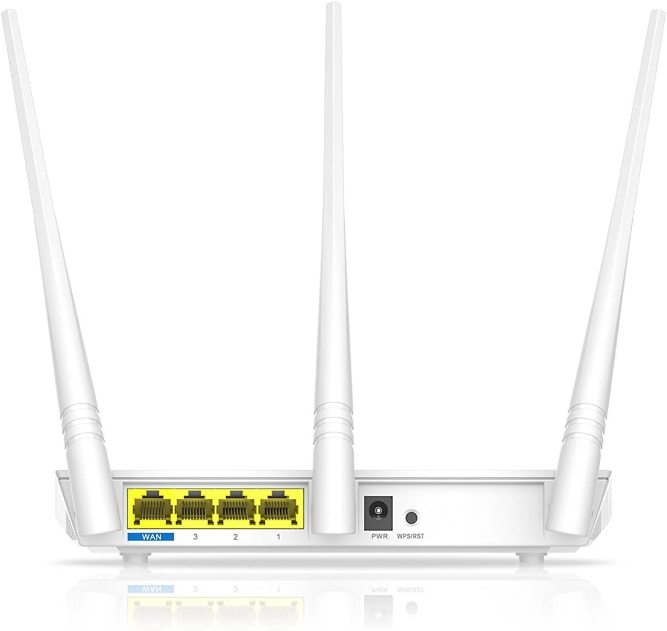 روتر وایرلس وای فای 300Mbps تندا مدل F3 با آنتن های 5dBi پرقدرت، سفید