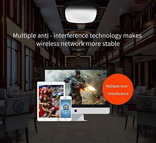 اکسس پوینت سقفی بی سیم 300Mbps تندا مدل i9 سفید (بازسازی شده) اکسس پوینت سقفی بی سیم 300Mbps تندا مدل i9 سفید (بازسازی شده)