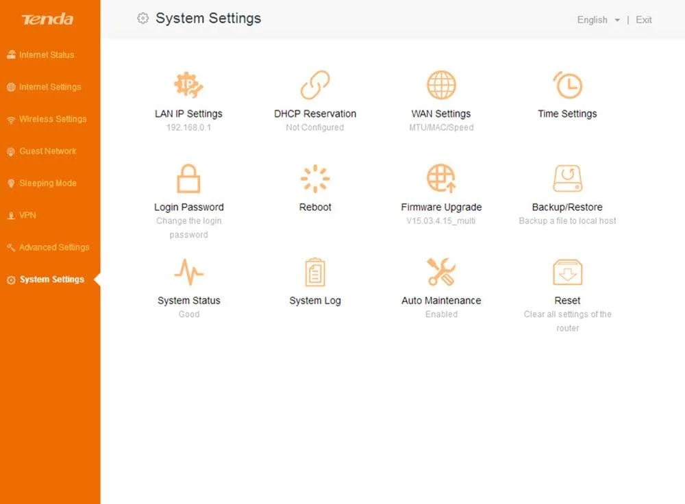 روتر بی سیم تندا مدل AC6، اکسس پوینت دو بانده AC1200 روتر بی سیم تندا مدل AC6، اکسس پوینت دو بانده AC1200