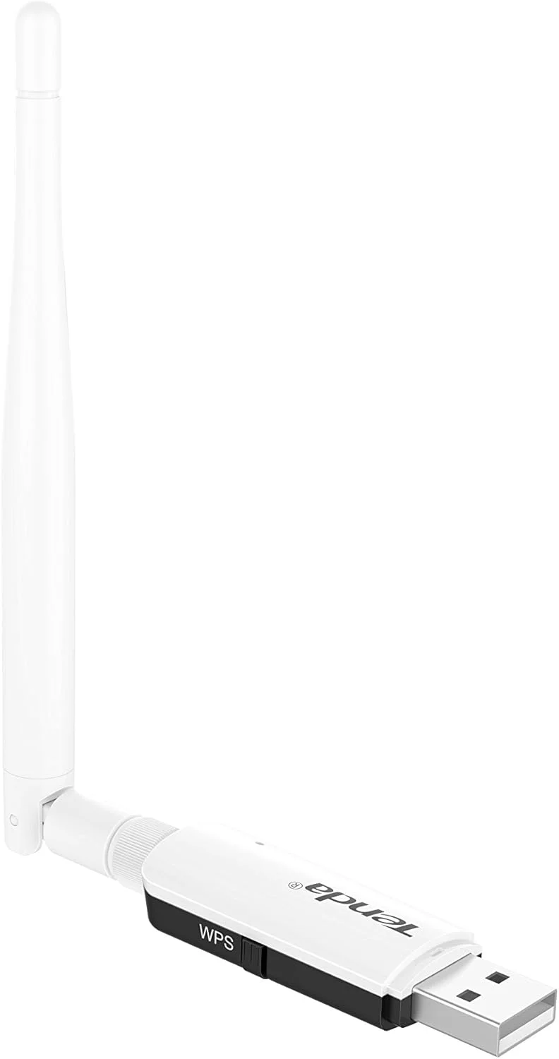 دانگل وای فای Tenda 300Mbps با قدرت بالا - آداپتور وای فای USB 2.0 بی سیم N300 با آنتن جداشدنی 3.5dBi برای کامپیوتر، دسکتاپ و لپ تاپ - پشتیبانی از Windows XP/7/8/8.1/10، Mac OS 10.7-10.12، Linux (U1) دانگل وای فای Tenda 300Mbps با قدرت بالا - آداپتور وای فای USB 2.0 بی سیم N300 با آنتن جداشدنی 3.5dBi برای کامپیوتر، دسکتاپ و لپ تاپ - پشتیبانی از Windows XP/7/8/8.1/10، Mac OS 10.7-10.12، Linux (U1)