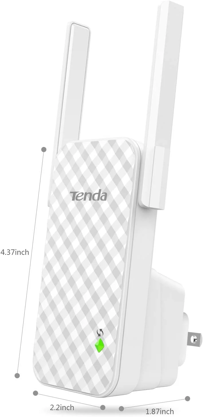 تقویت کننده برد وای فای دیواری Tenda N300 مدل A9 تقویت کننده برد وای فای دیواری Tenda N300 مدل A9