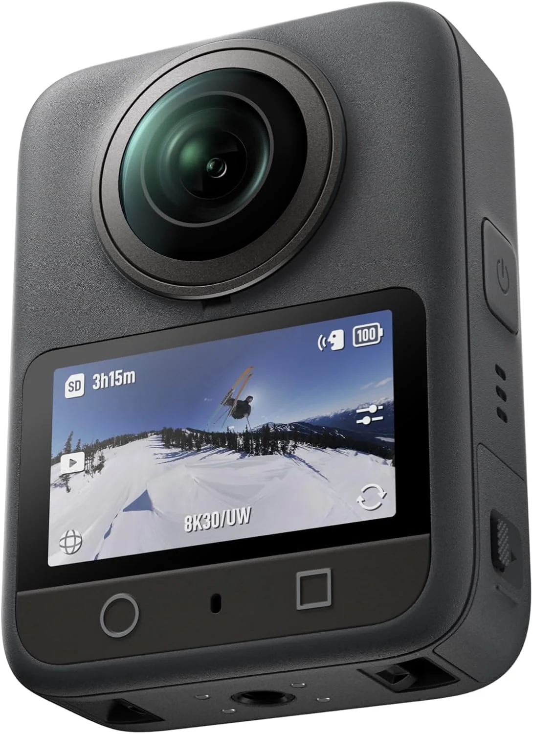 DJI Osmo 360 استاندارد کمبو، دوربین 360 درجه ضد آب با تصویربرداری 360 درجه 1 اینچی، 8K بومی، 4K/120fps و ویدیو تقویت شده 170 درجه، عکس 360 درجه 120 مگاپیکسلی، ضبط 100 دقیقه ای، نسخه امارات با گارانتی رسمی