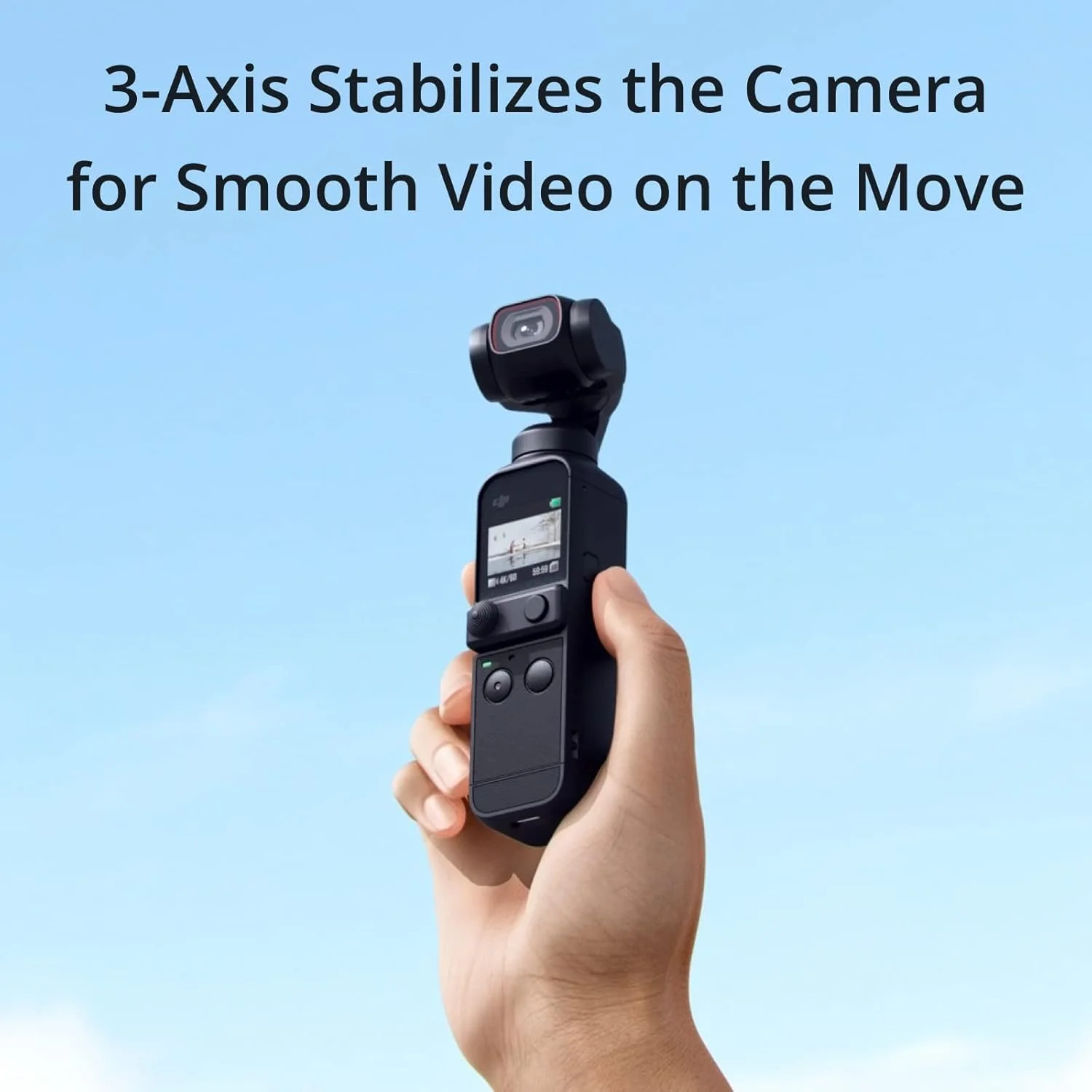 DJI Pocket 2 Creator Combo گیمبال دوربین 3 محوره 4K 64MP با زوم 8x، نسخه امارات با پشتیبانی گارانتی رسمی