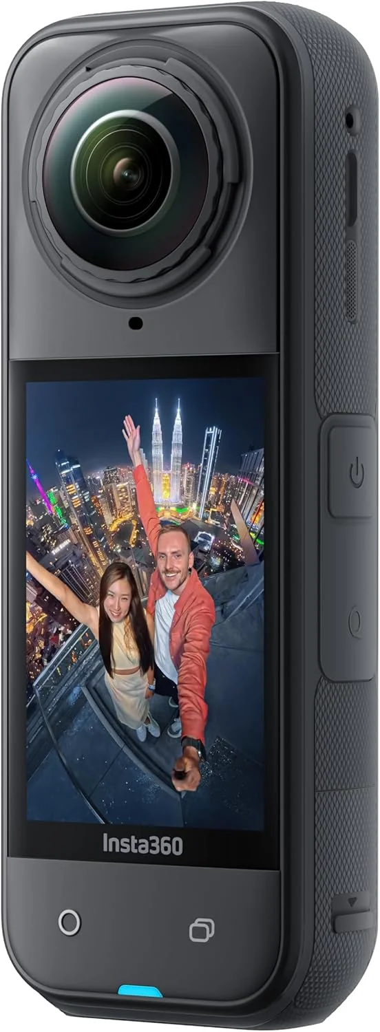 دوربین اکشن 360 درجه ضد آب 8K اینستا360 X5، نور کم پیشرو، جلوه نامرئی مونوپاد سلفی، لنز مقاوم و قابل تعویض، باتری 3 ساعته، طراحی تراشه سه گانه هوش مصنوعی، نسخه امارات