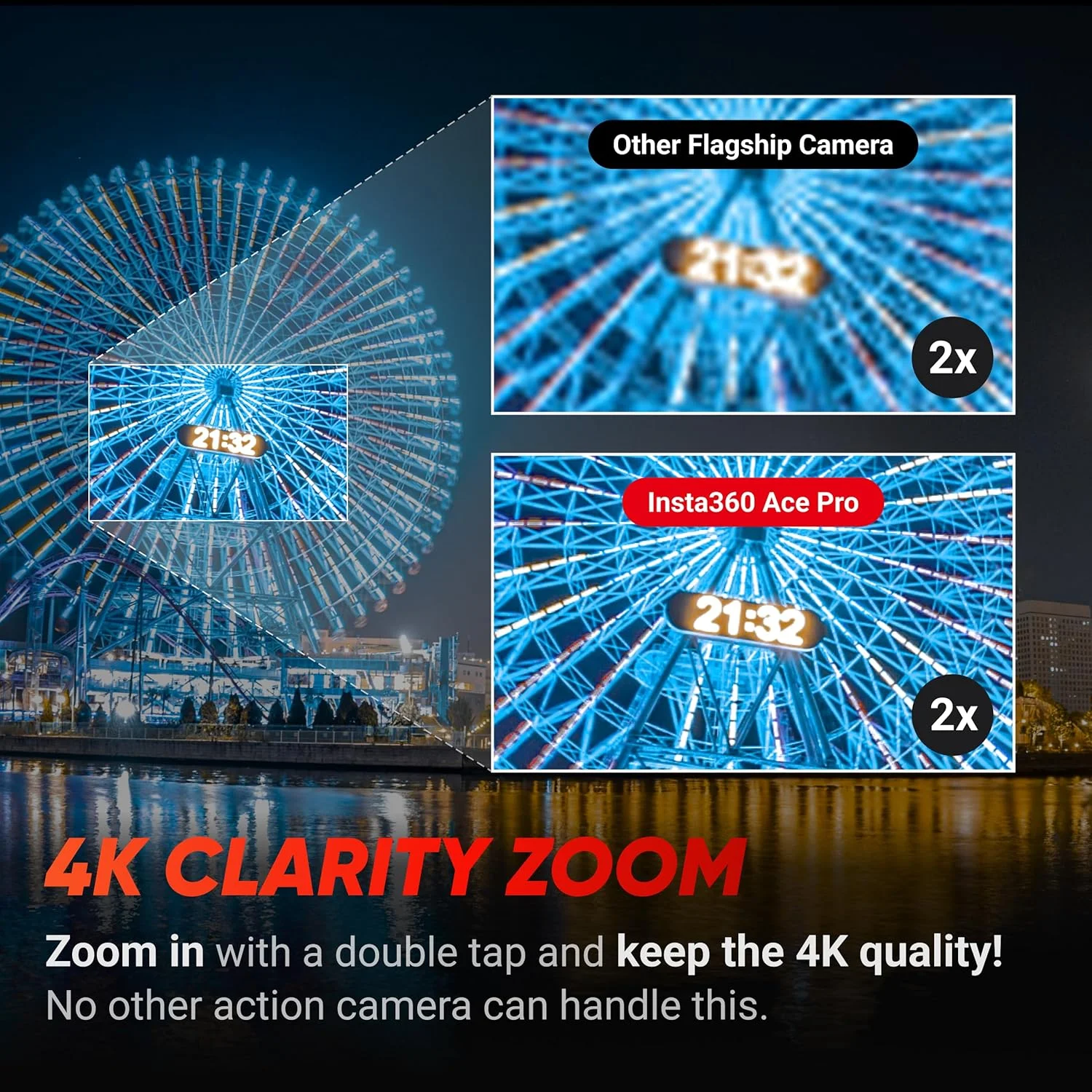 دوربین اکشن ضد آب Insta360 Ace Pro (بازسازی شده) دوربین اکشن ضد آب Insta360 Ace Pro (بازسازی شده)