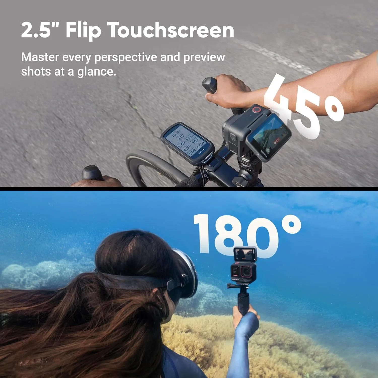 بسته غواصی Insta360 Ace Pro 2 - دوربین اکشن ضد آب 8K با همکاری Leica، سنسور 1/1.3 اینچی، تراشه هوش مصنوعی دوگانه، نور کم پیشرو، صدای برتر، صفحه نمایش چرخشی و ویرایش هوش مصنوعی برای ولاگ ها، موتورسواری بسته غواصی Insta360 Ace Pro 2 - دوربین اکشن ضد آب 8K با همکاری Leica، سنسور 1/1.3 اینچی، تراشه هوش مصنوعی دوگانه، نور کم پیشرو، صدای برتر، صفحه نمایش چرخشی و ویرایش هوش مصنوعی برای ولاگ ها، موتورسواری