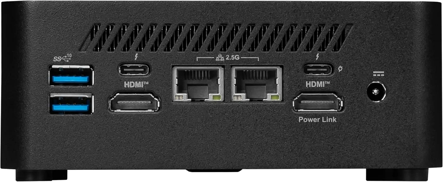 کامپیوتر رومیزی MSI Cubi NUC، پردازنده Intel Core 7-150U، حافظه 32 گیگابایتی، SSD 1 ترابایتی، WiFi 6E، ویندوز 11 هوم، 1 سال گارانتی (1MG-015US) کامپیوتر رومیزی MSI Cubi NUC، پردازنده Intel Core 7-150U، حافظه 32 گیگابایتی، SSD 1 ترابایتی، WiFi 6E، ویندوز 11 هوم، 1 سال گارانتی (1MG-015US)