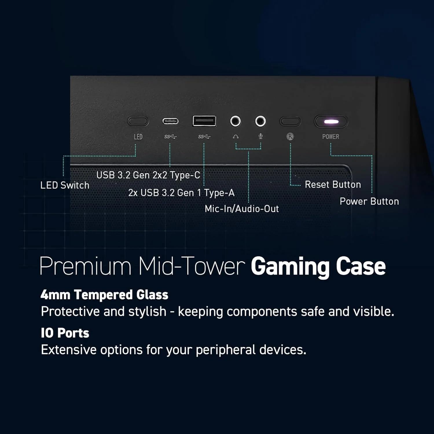 کامپیوتر گیمینگ MSI Aegis ZS2: پردازنده AMD R7-9800X3D، کارت گرافیک GeForce RTX 5080، حافظه رم 64GB DDR5، حافظه SSD 2TB M.2 NVMe، خنک کننده مایع، پورت USB Type C 850W، آماده واقعیت مجازی، ویندوز 11 هوم: C9NVV-1276US کامپیوتر گیمینگ MSI Aegis ZS2: پردازنده AMD R7-9800X3D، کارت گرافیک GeForce RTX 5080، حافظه رم 64GB DDR5، حافظه SSD 2TB M.2 NVMe، خنک کننده مایع، پورت USB Type C 850W، آماده واقعیت مجازی، ویندوز 11 هوم: C9NVV-1276US