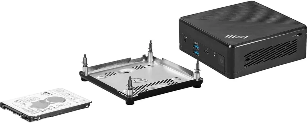 مینی پی سی MSI Cubi 5 12M، 0.7 لیتری، پردازنده Intel Core i5-1235U، WiFi 6، BT 5.2، دوگانه LAN، Thunderbolt Type C، مشکی، بدون سیستم عامل (12M-015BUS): Cubi 5 (BLK) مینی پی سی MSI Cubi 5 12M، 0.7 لیتری، پردازنده Intel Core i5-1235U، WiFi 6، BT 5.2، دوگانه LAN، Thunderbolt Type C، مشکی، بدون سیستم عامل (12M-015BUS): Cubi 5 (BLK)