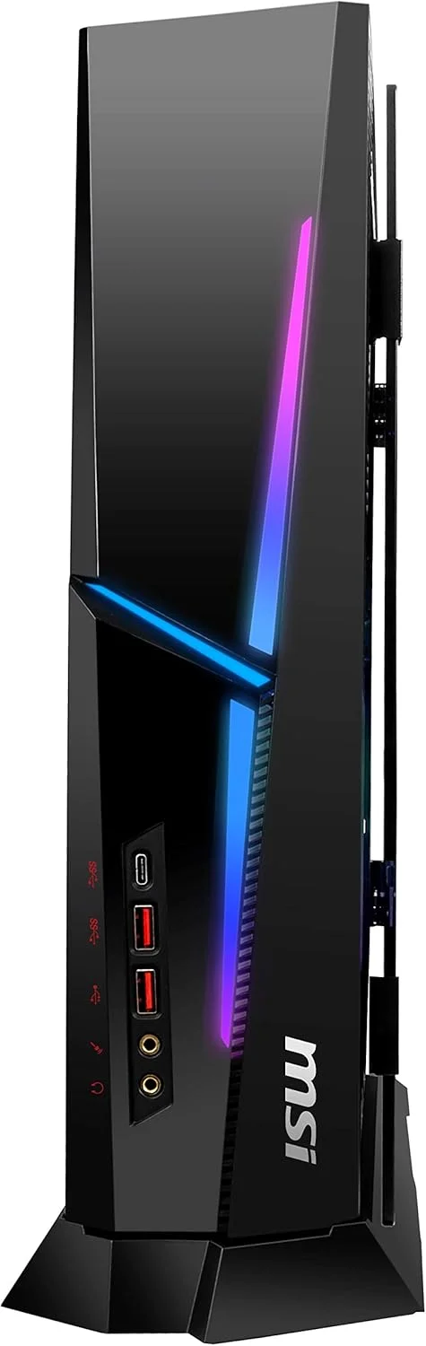 کامپیوتر گیمینگ MSI MPG Trident AS 10SC-1208US SFF، پردازنده Intel Core i7-10700F، کارت گرافیک GeForce RTX 2060 Super، حافظه 16 گیگابایتی، 1 ترابایت SSD، WiFi 6، USB Type-C، ویندوز 10 هوم، مشکی کامپیوتر گیمینگ MSI MPG Trident AS 10SC-1208US SFF، پردازنده Intel Core i7-10700F، کارت گرافیک GeForce RTX 2060 Super، حافظه 16 گیگابایتی، 1 ترابایت SSD، WiFi 6، USB Type-C، ویندوز 10 هوم، مشکی