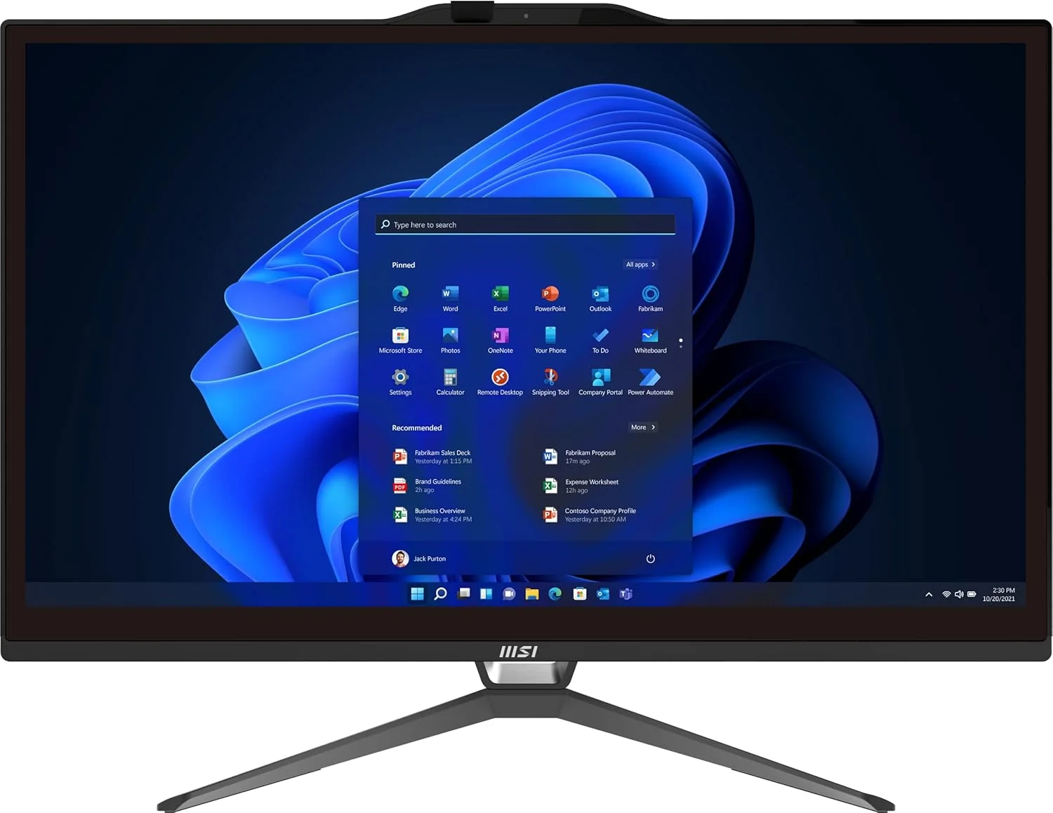 کامپیوتر همه کاره MSI PRO AP222T: پردازنده Intel Pentium Gold G7400، رم 4 گیگابایتی DDR4 2666MHz، حافظه SSD NVMe 128 گیگابایتی، ضد پرش تصویر، نور آبی کمتر، بلوتوث 5.0، ویندوز 11 پرو: 13M-068US، مشکی کامپیوتر همه کاره MSI PRO AP222T: پردازنده Intel Pentium Gold G7400، رم 4 گیگابایتی DDR4 2666MHz، حافظه SSD NVMe 128 گیگابایتی، ضد پرش تصویر، نور آبی کمتر، بلوتوث 5.0، ویندوز 11 پرو: 13M-068US، مشکی