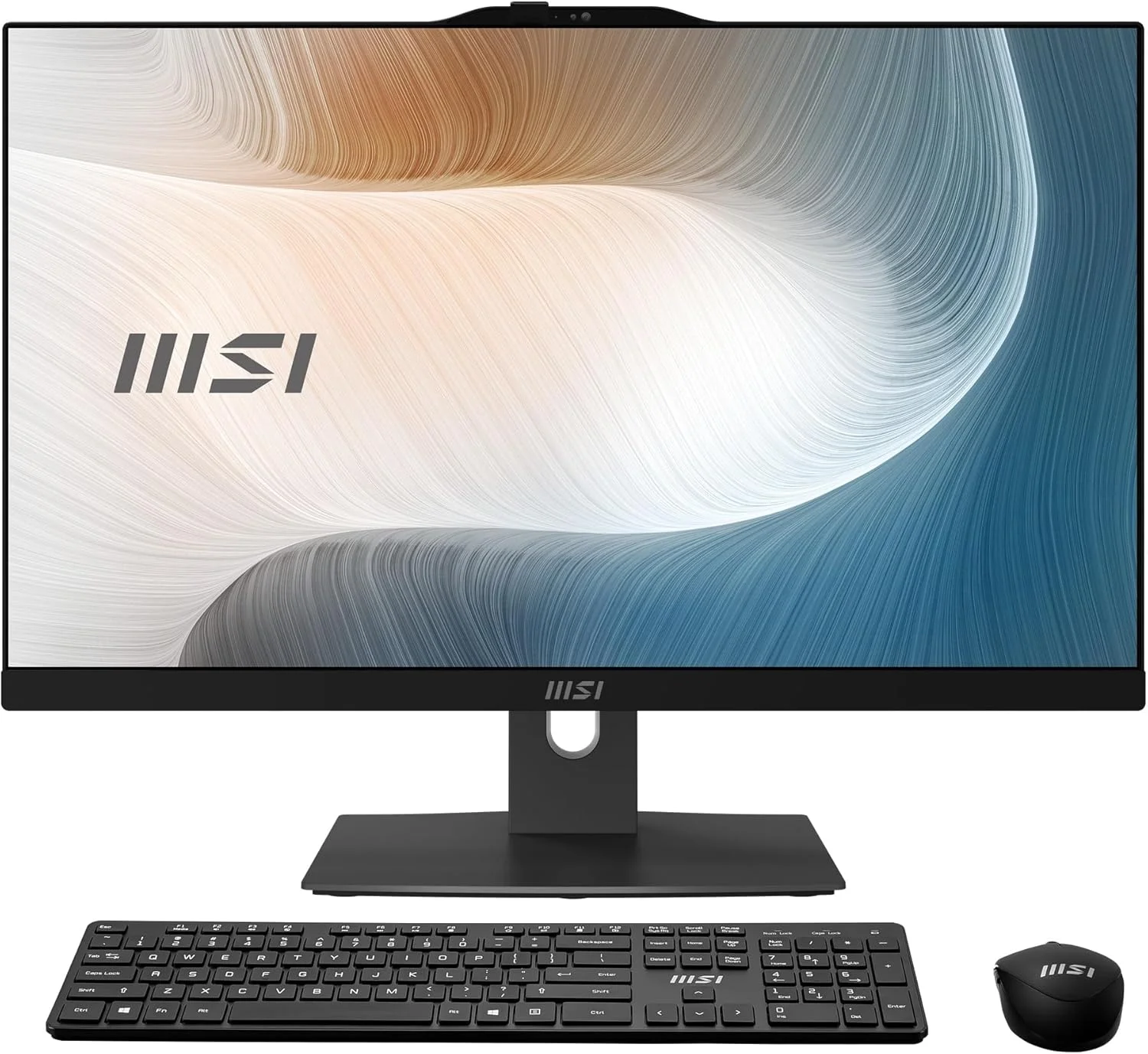 کامپیوتر همه کاره MSI Modern AM242TP: صفحه نمایش 23.8 اینچی FHD، پردازنده Intel Core 7-150U، حافظه 32 گیگابایتی، حافظه SSD NVMe M.2 با ظرفیت 1 ترابایت، ویندوز 11 پرو: مشکی 1M-1092US