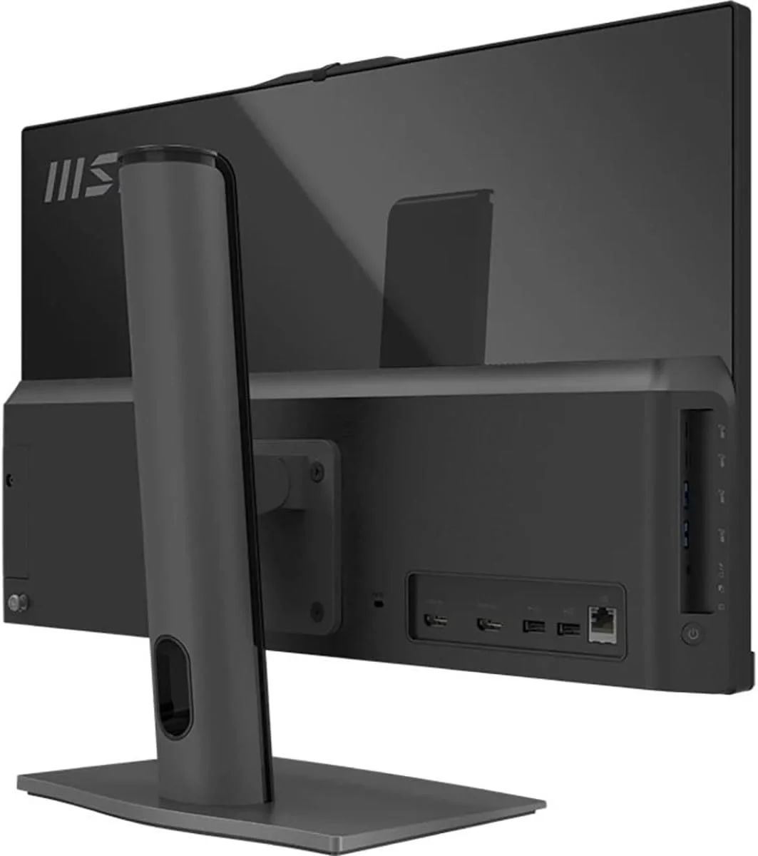 کامپیوتر همه کاره MSI Modern AM242TP، صفحه لمسی 23.8 اینچی FHD، پردازنده Intel Core i5-1240P، حافظه 8 گیگابایتی، SSD 512 گیگابایتی، WiFi 6، BT 5.1، وب کم FHD، مشکی، Windows 11 Pro (12M-236US) کامپیوتر همه کاره MSI Modern AM242TP، صفحه لمسی 23.8 اینچی FHD، پردازنده Intel Core i5-1240P، حافظه 8 گیگابایتی، SSD 512 گیگابایتی، WiFi 6، BT 5.1، وب کم FHD، مشکی، Windows 11 Pro (12M-236US)