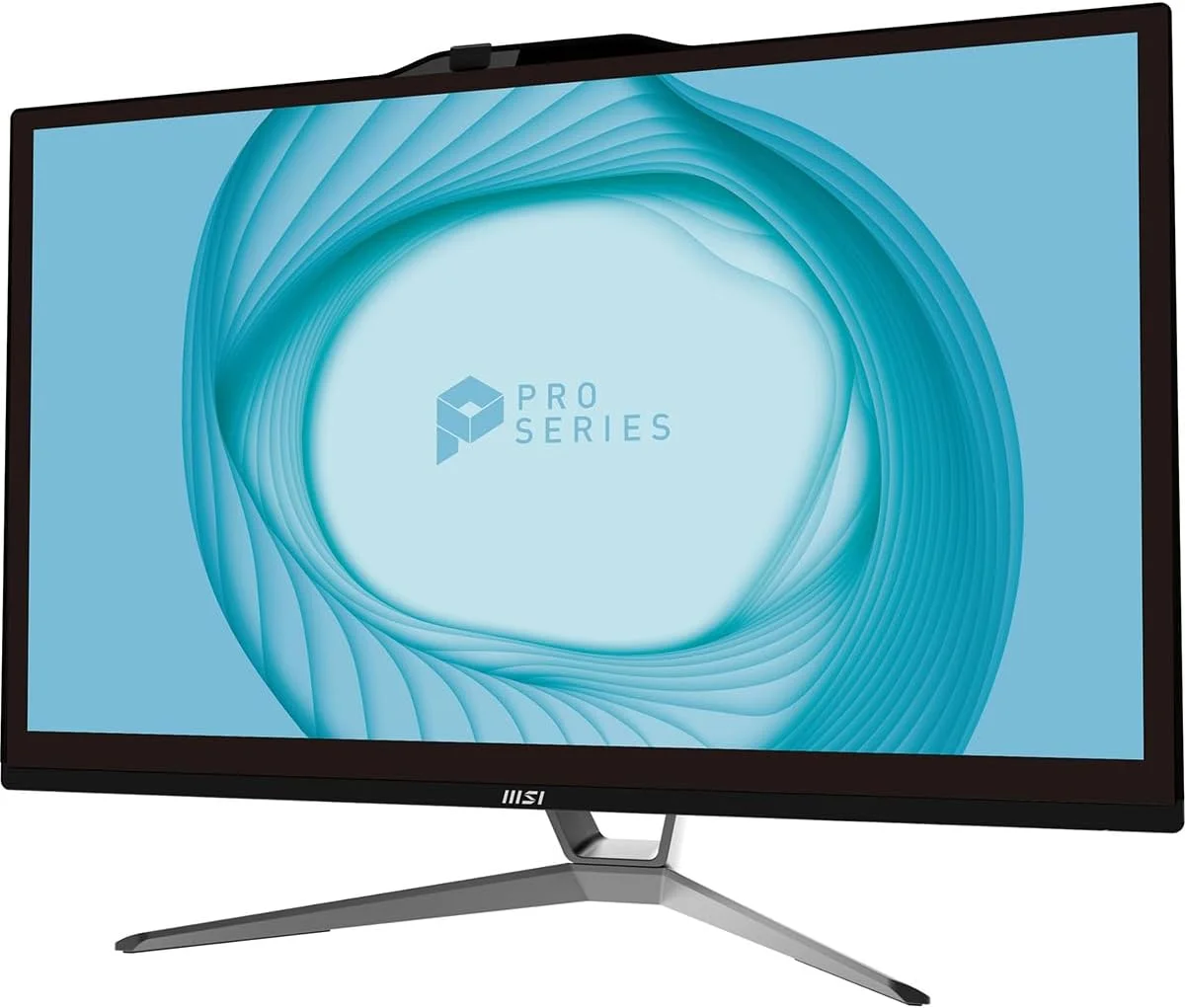 کامپیوتر همه کاره MSI PRO AP222T: پردازنده Intel Core i3-13100، حافظه رم 8 گیگابایتی DDR4 2666MHz، حافظه اس اس دی 512 گیگابایتی NVMe، ضد پرش تصویر، نور آبی کمتر، بلوتوث 5.0، ویندوز 11 پرو: 13M-004US کامپیوتر همه کاره MSI PRO AP222T: پردازنده Intel Core i3-13100، حافظه رم 8 گیگابایتی DDR4 2666MHz، حافظه اس اس دی 512 گیگابایتی NVMe، ضد پرش تصویر، نور آبی کمتر، بلوتوث 5.0، ویندوز 11 پرو: 13M-004US