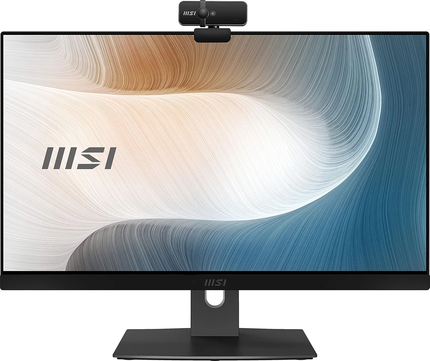 کامپیوتر همه کاره MSI Modern AM242TP، صفحه لمسی 23.8 اینچی FHD، پردازنده Intel Core i5-1135G7، حافظه 8 گیگابایتی، SSD 256 گیگابایتی، WiFi 6، BT 5.1، وب کم FHD، مشکی، ویندوز 10 هوم (11M-483US)