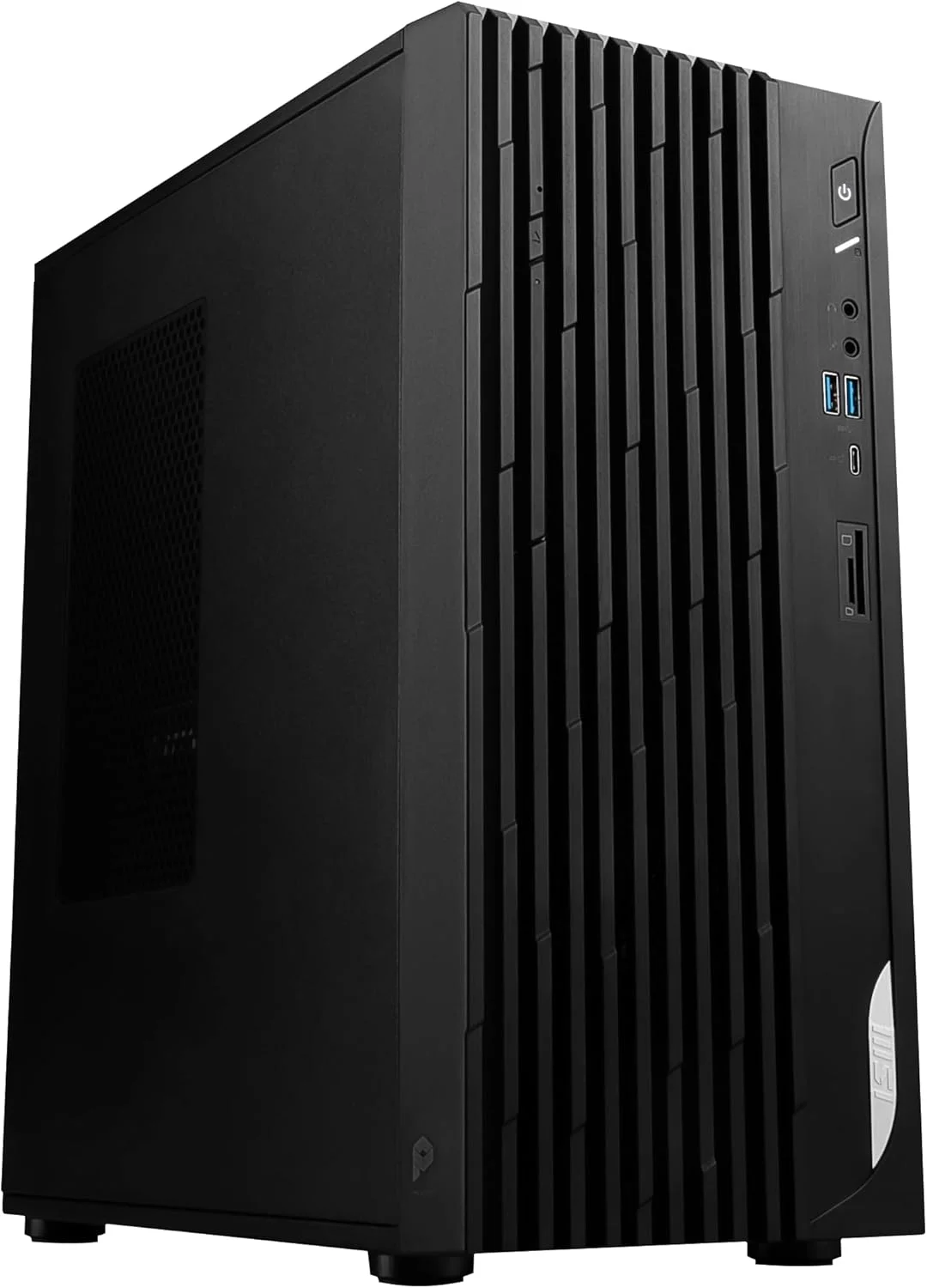 کامپیوتر رومیزی MSI Pro DP180: پردازنده Intel Core i5-13400F، کارت گرافیک NVIDIA GeForce RTX 4060، حافظه 16 گیگابایتی، حافظه SSD NVMe 2 ترابایتی، WiFi 6E، ویندوز 11 پرو: مشکی 13NUC-223US کامپیوتر رومیزی MSI Pro DP180: پردازنده Intel Core i5-13400F، کارت گرافیک NVIDIA GeForce RTX 4060، حافظه 16 گیگابایتی، حافظه SSD NVMe 2 ترابایتی، WiFi 6E، ویندوز 11 پرو: مشکی 13NUC-223US