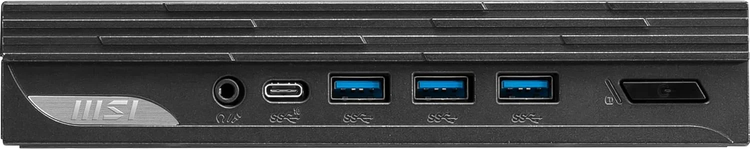 کامپیوتر رومیزی MSI PRO DP10: پردازنده Intel Core i5-1340P، گرافیک Iris Xe، حافظه 8 گیگابایتی، SSD 1 ترابایتی، WiFi 6، Windows 11 PRO: 13M-059US