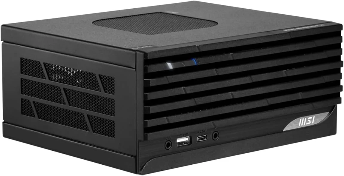 کامپیوتر رومیزی MSI PRO DP20ZA (MFF)، پردازنده AMD Ryzen R7-5700G، گرافیک Radeon Vega 7، حافظه 16 گیگابایتی، SSD 500 گیگابایتی، WiFi 5، USB Type-C، مشکی، ویندوز 11 هوم: 5M-223US کامپیوتر رومیزی MSI PRO DP20ZA (MFF)، پردازنده AMD Ryzen R7-5700G، گرافیک Radeon Vega 7، حافظه 16 گیگابایتی، SSD 500 گیگابایتی، WiFi 5، USB Type-C، مشکی، ویندوز 11 هوم: 5M-223US